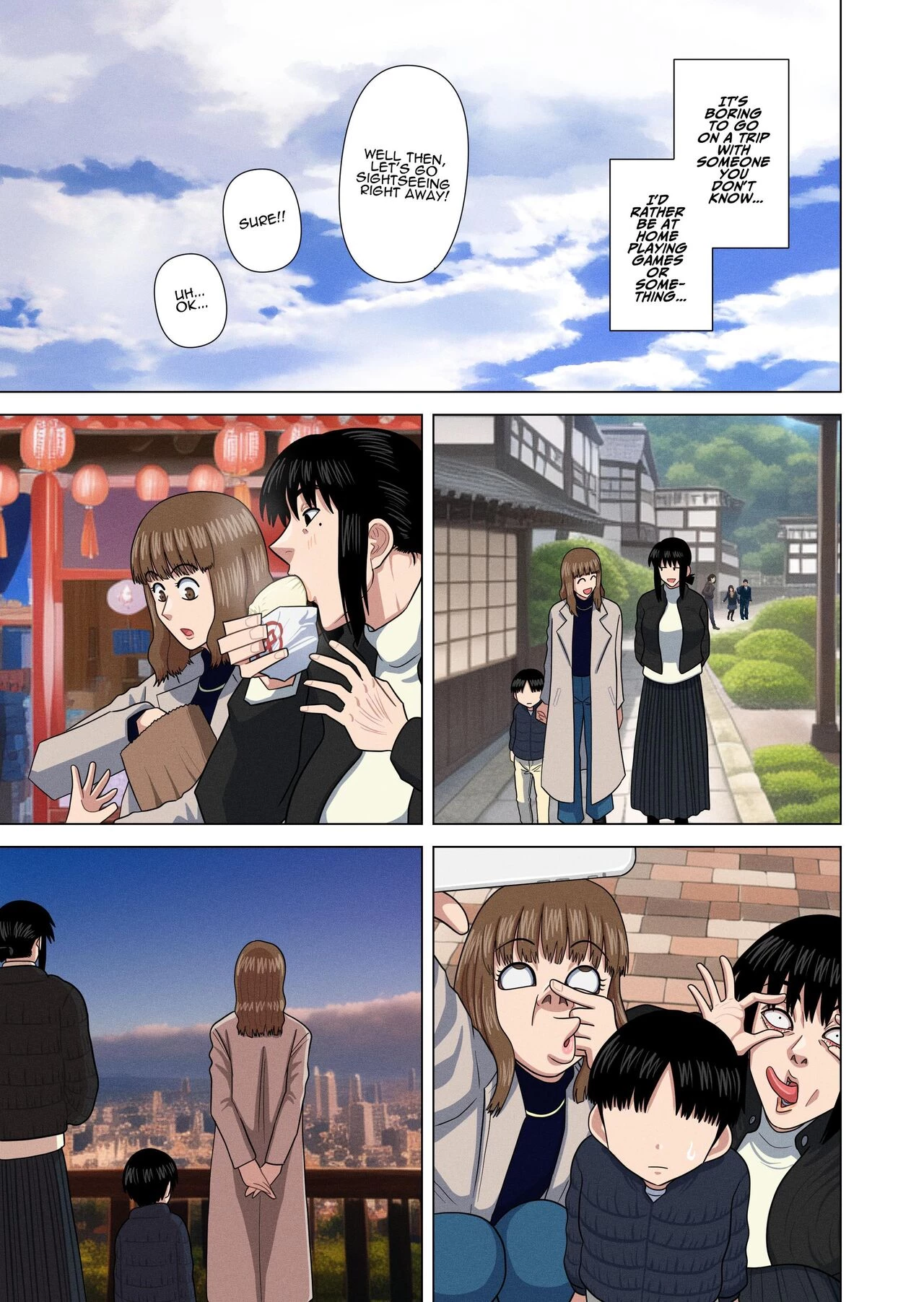 Hotspring Trip With My Moms Friend...  Oba-san to Onsen Ryokan de... image number 3