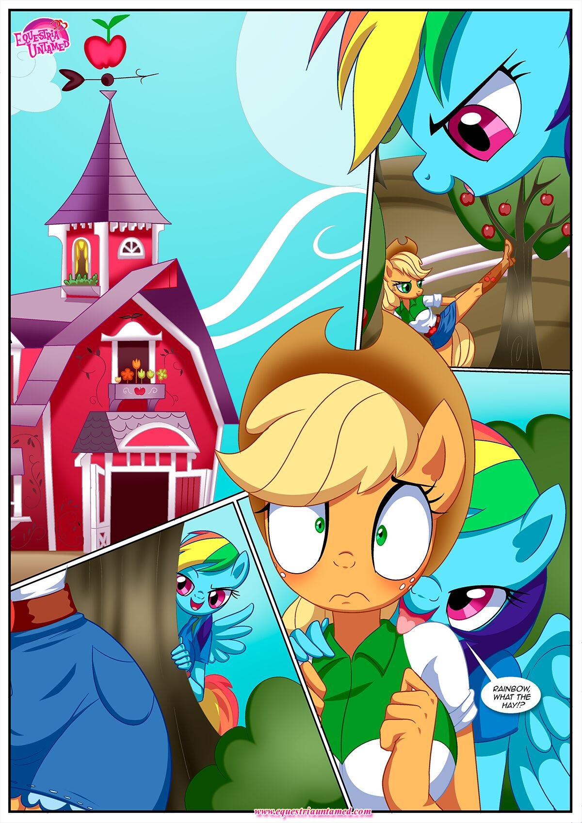 Palcomix Behind Closed Barn Doors (My Little Pony: Friendship is Magic) image number 1