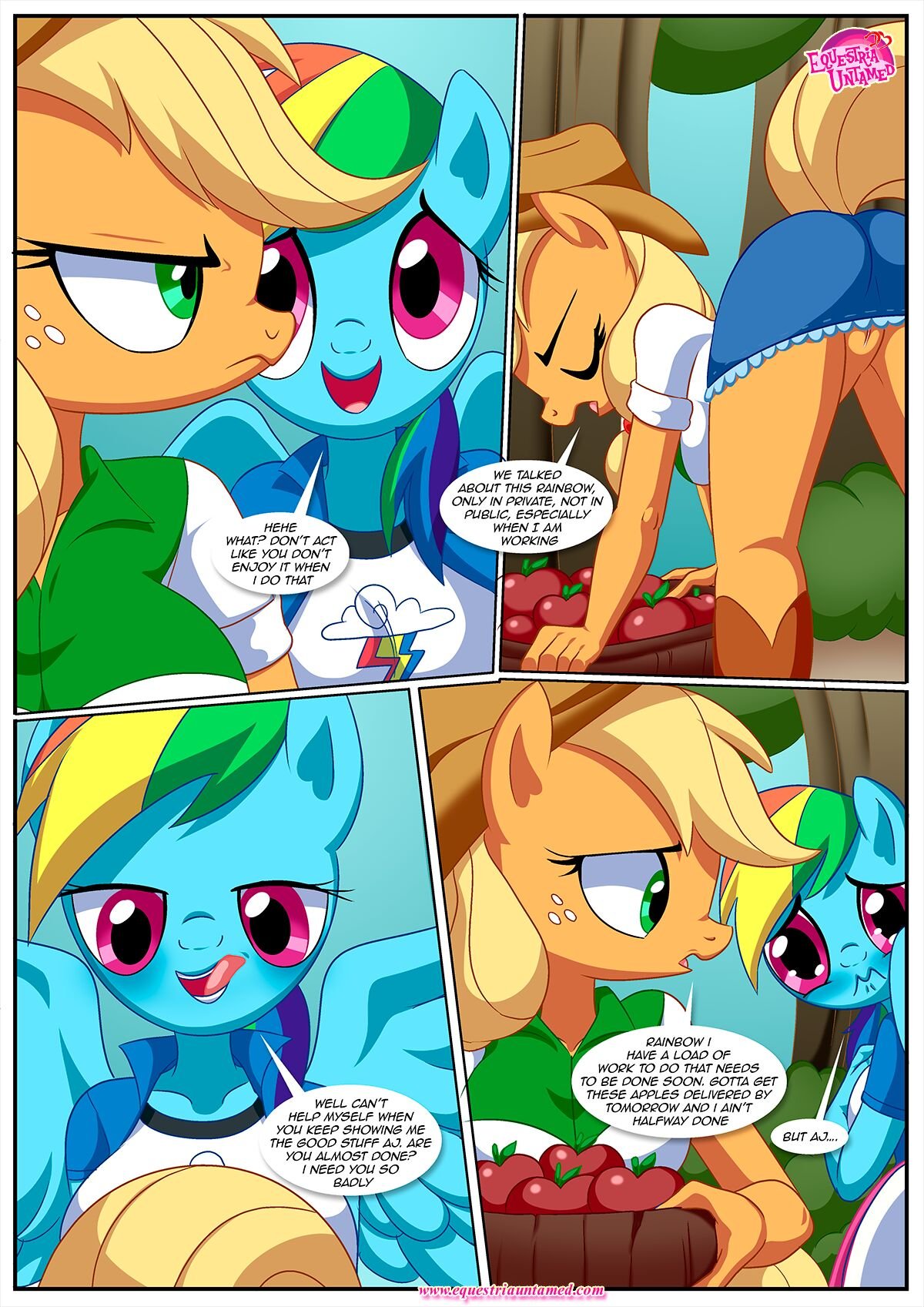 Palcomix Behind Closed Barn Doors (My Little Pony: Friendship is Magic) image number 2