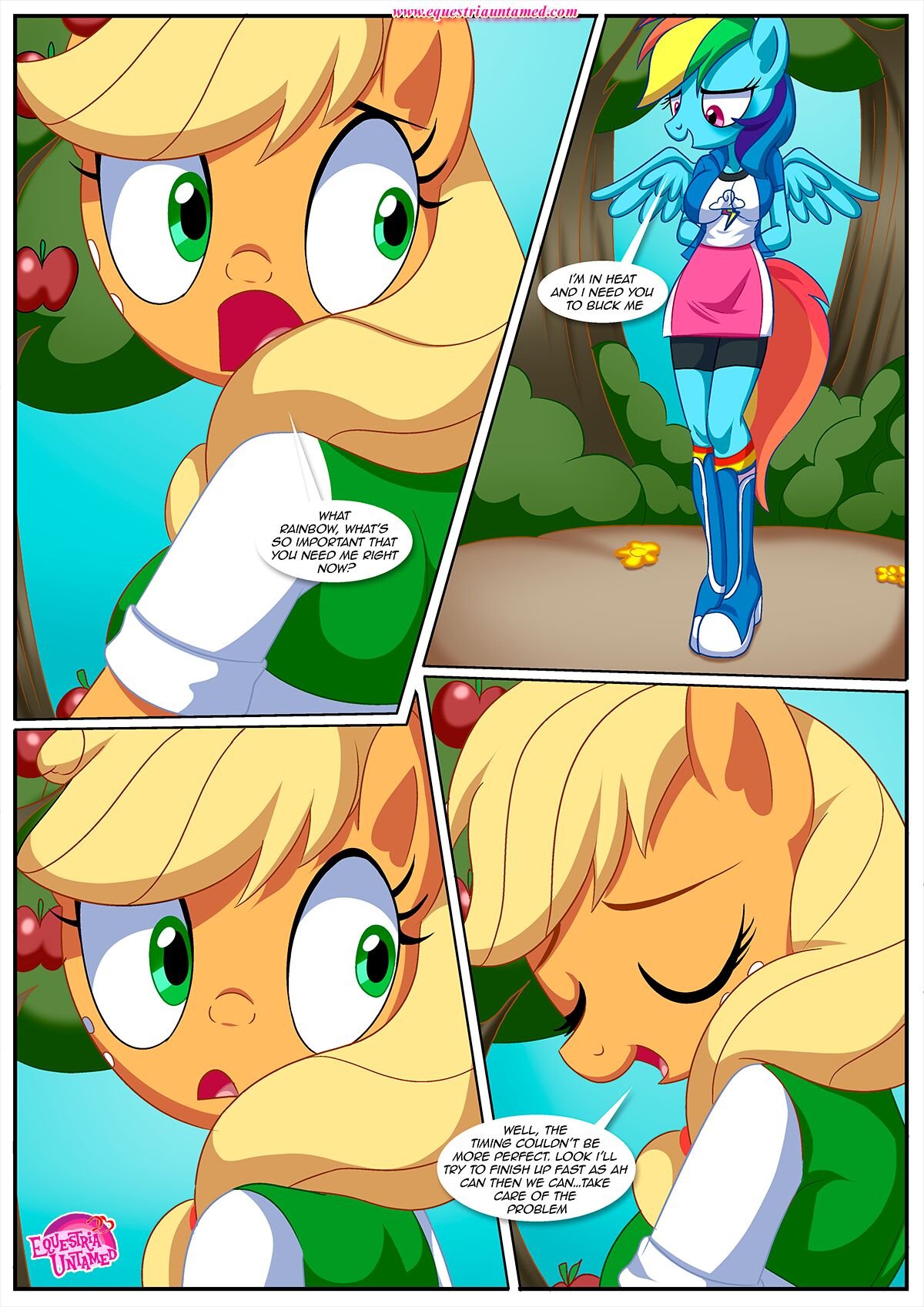 Palcomix Behind Closed Barn Doors (My Little Pony: Friendship is Magic) image number 3