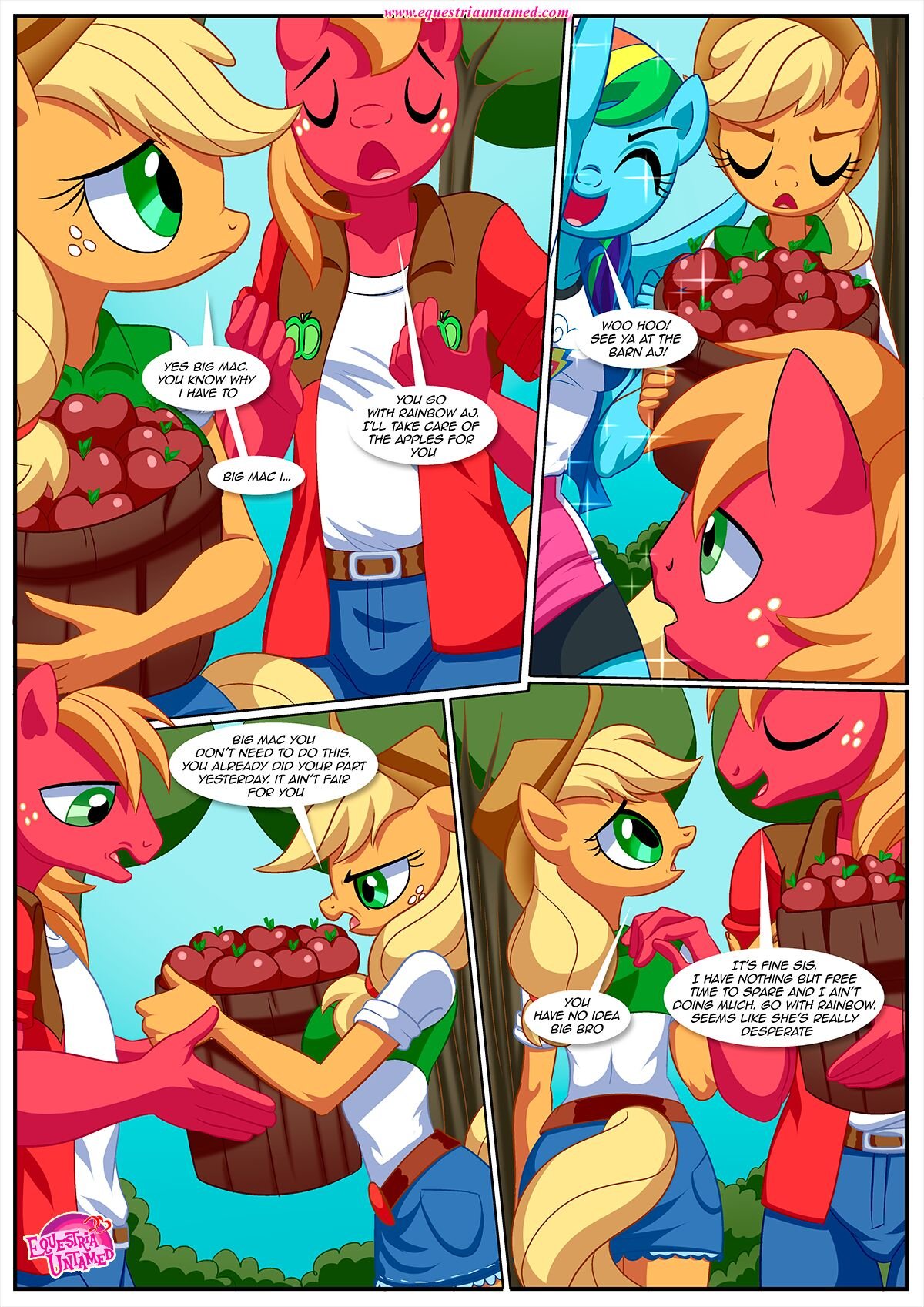 Palcomix Behind Closed Barn Doors (My Little Pony: Friendship is Magic) image number 5