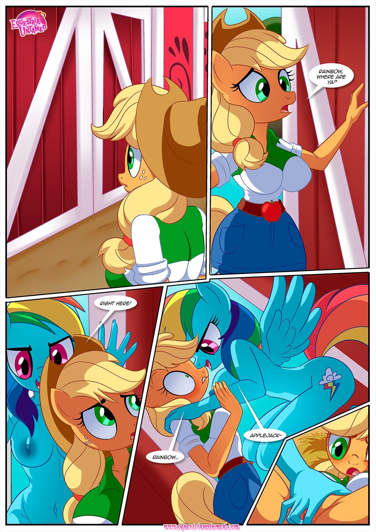 Palcomix Behind Closed Barn Doors (My Little Pony: Friendship is Magic) image number 6