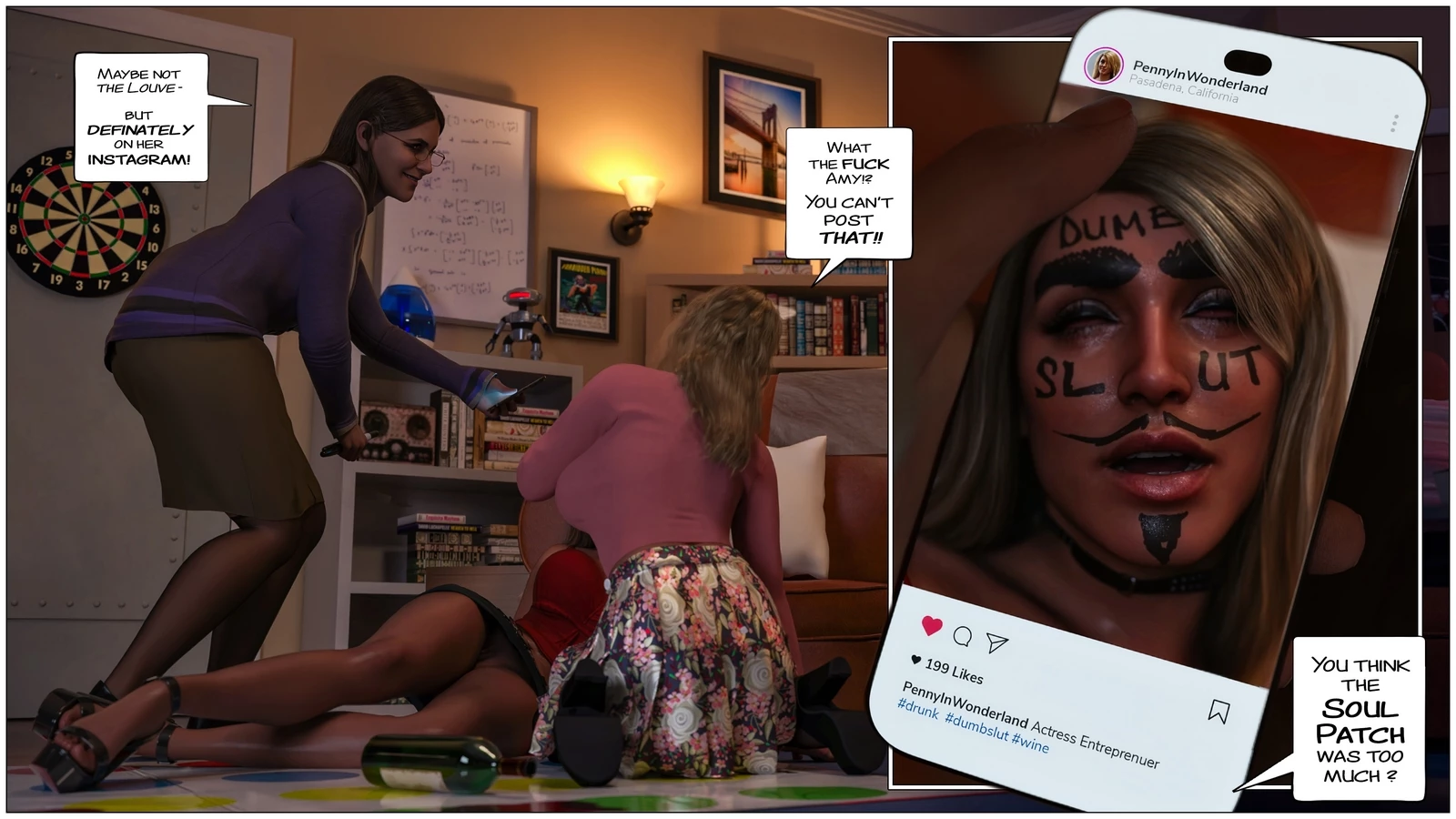 The Big Gang Bang Theory. The Twister Takedown image number 7