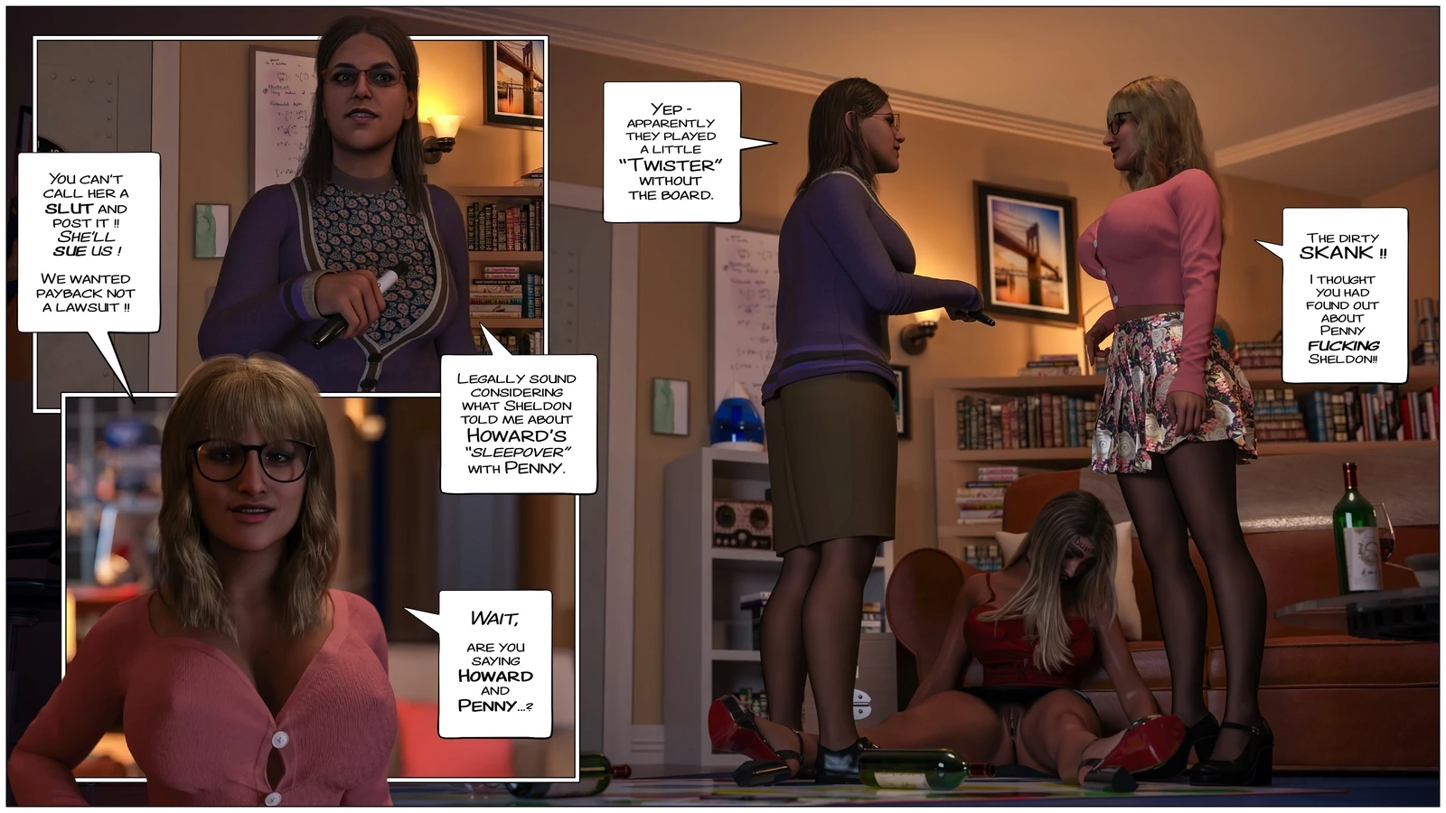 The Big Gang Bang Theory. The Twister Takedown image number 8