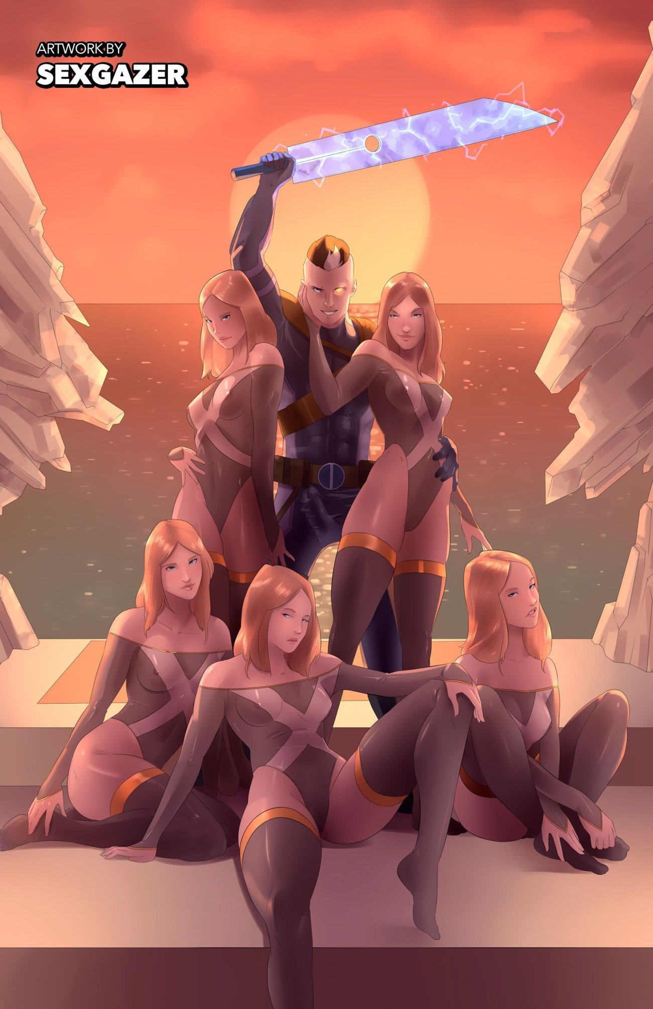 House Of XXX - Cables Girls 2 (X-Men) Tracy Scops - english image number 10