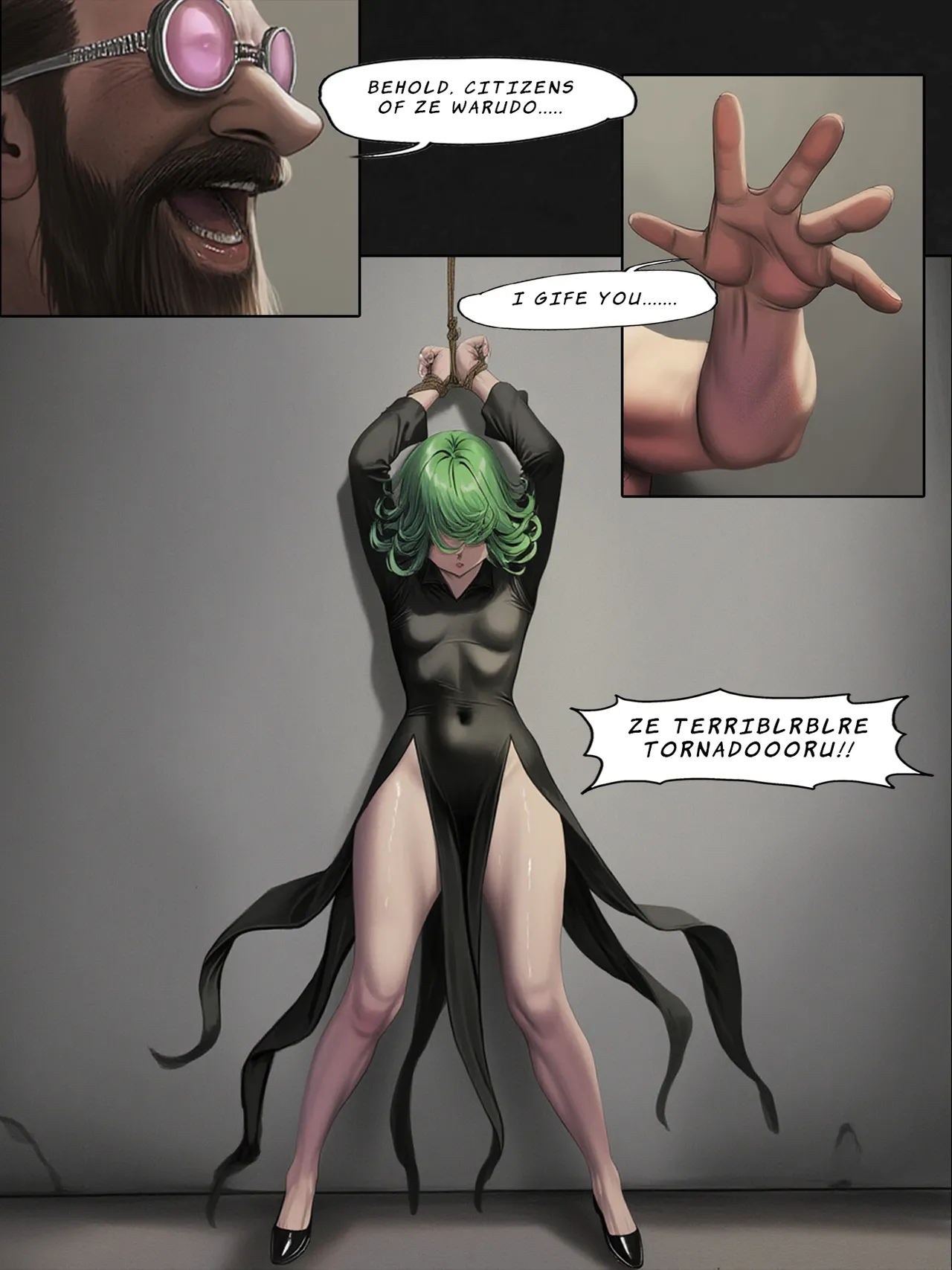 Humanitys Last Broadcast - A Tatsumaki Doujin image number 9