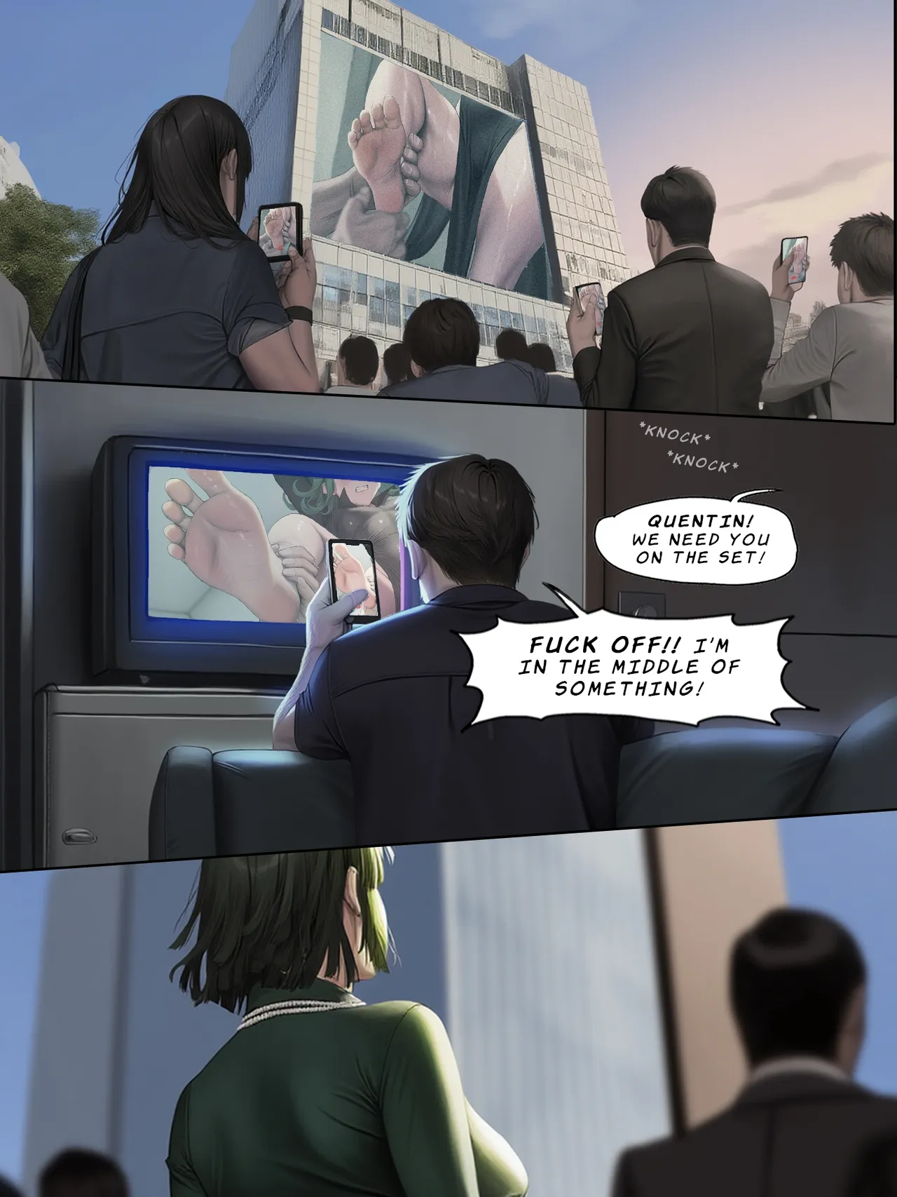 Humanitys Last Broadcast - A Tatsumaki Doujin image number 24