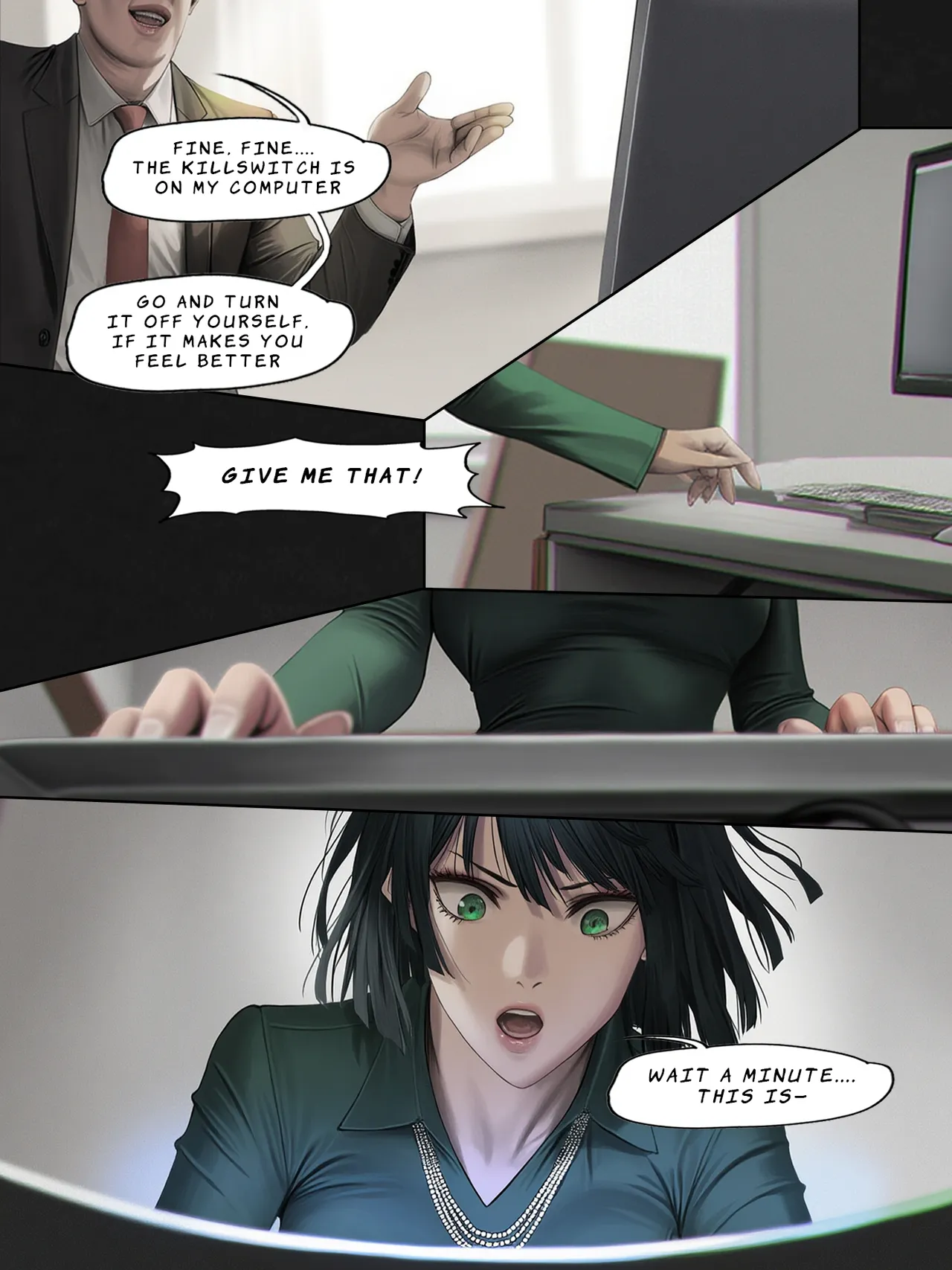 Humanitys Last Broadcast - A Tatsumaki Doujin image number 51