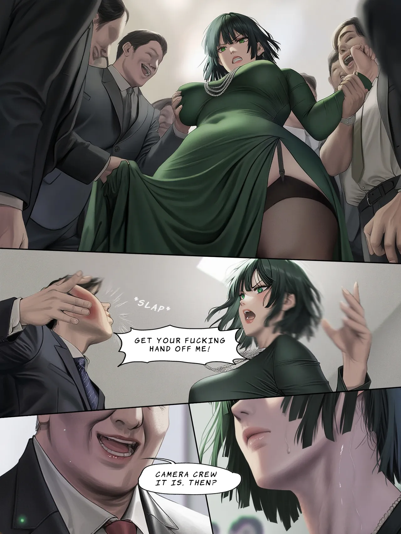 Humanitys Last Broadcast - A Tatsumaki Doujin image number 56