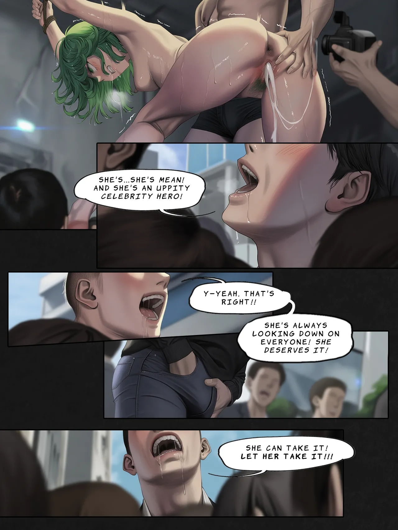 Humanitys Last Broadcast - A Tatsumaki Doujin image number 68