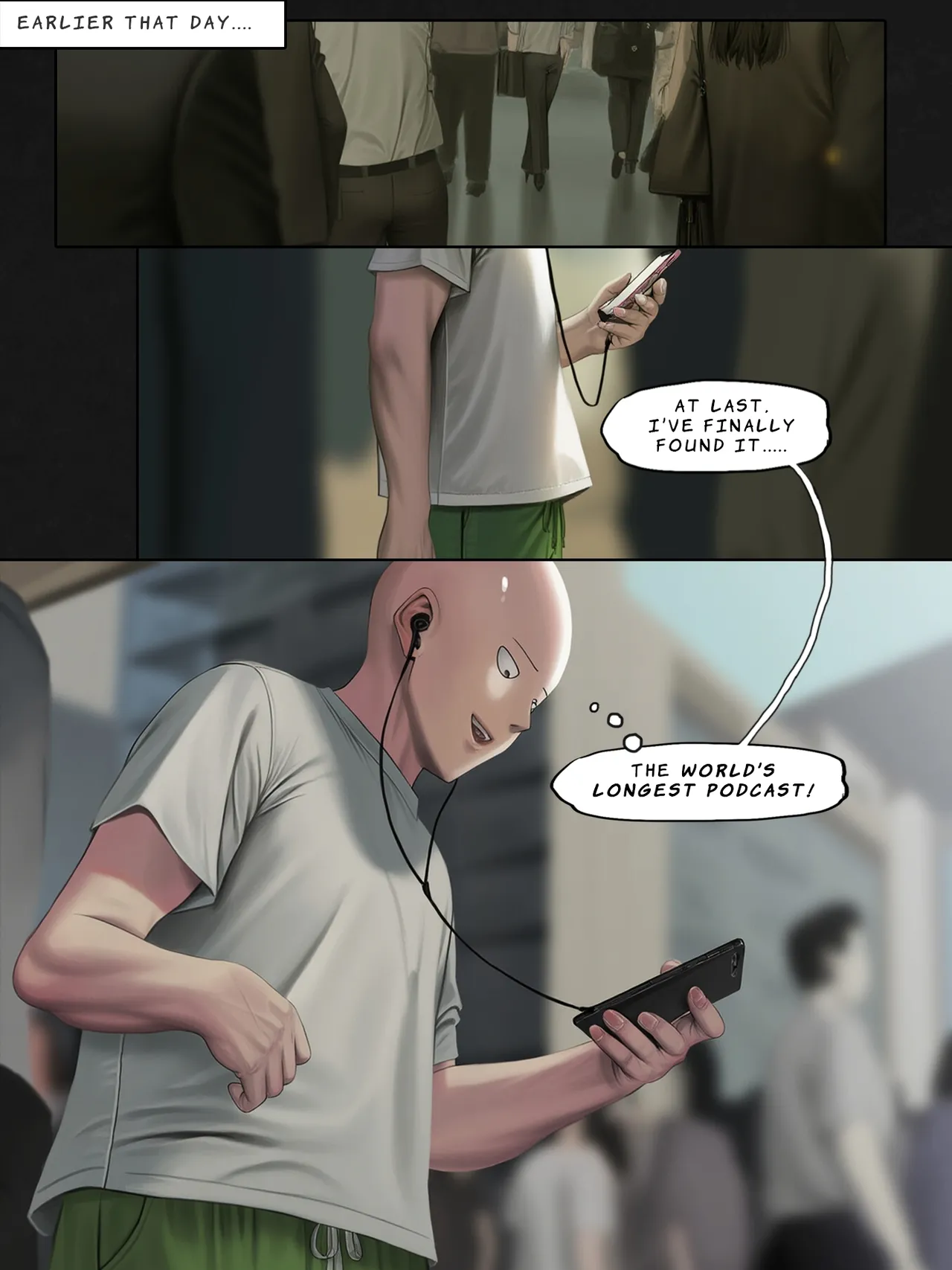 Humanitys Last Broadcast - A Tatsumaki Doujin image number 6