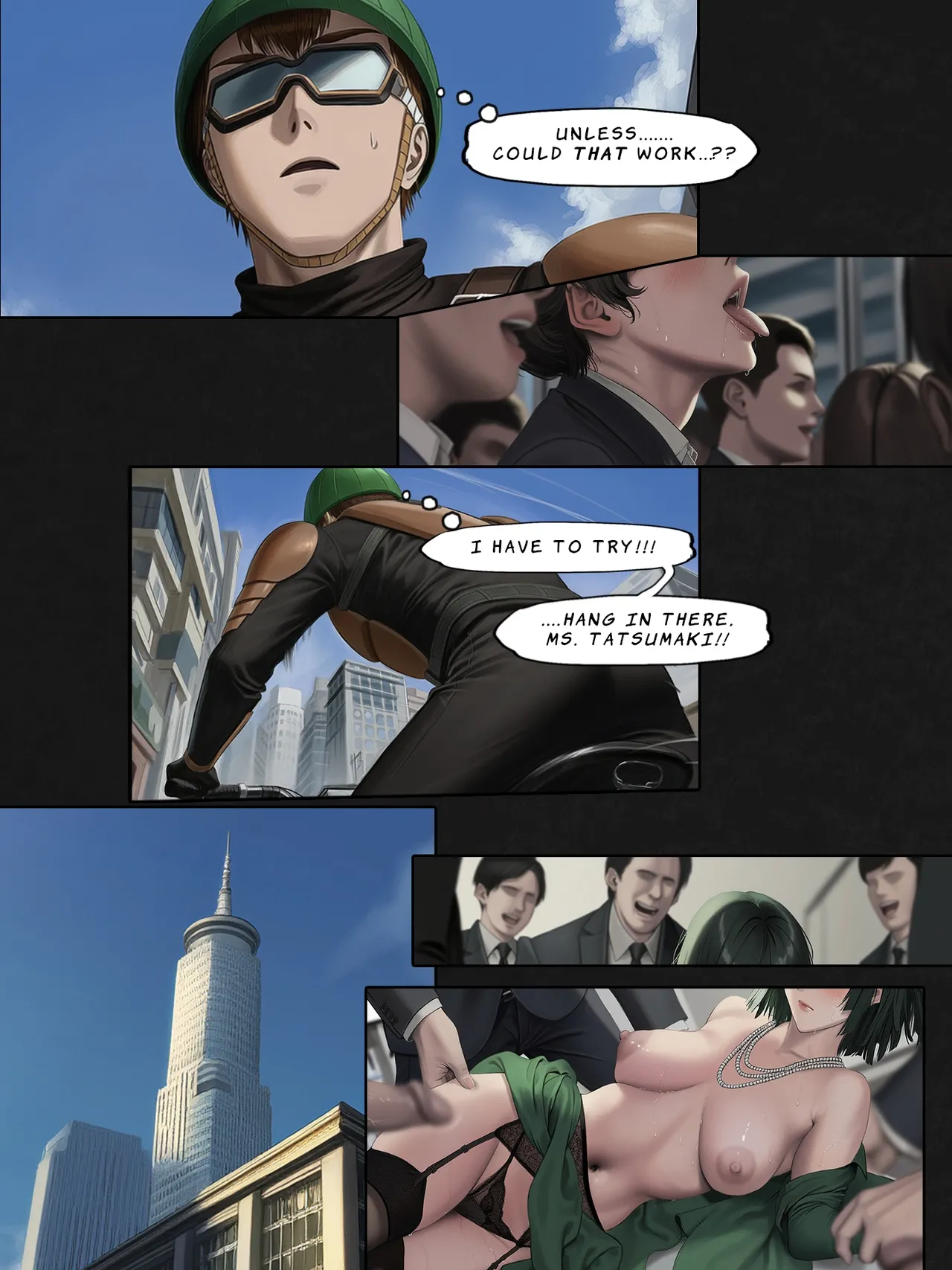Humanitys Last Broadcast - A Tatsumaki Doujin image number 70