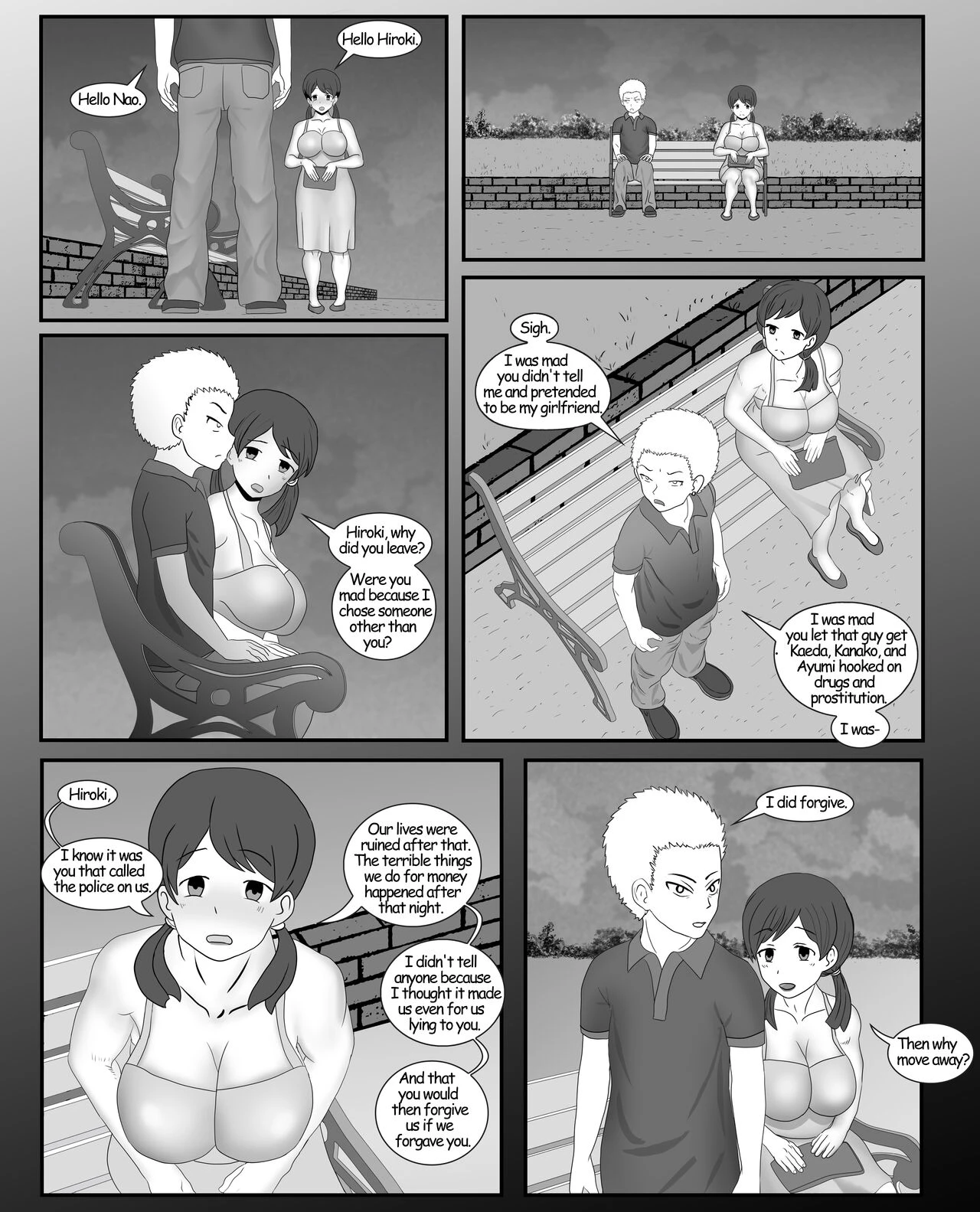 Kokujin no Tenkousei NTR Parody image number 29