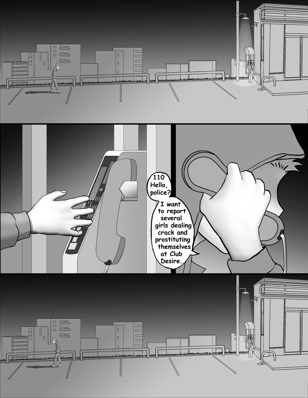 Kokujin no Tenkousei NTR Parody image number 5