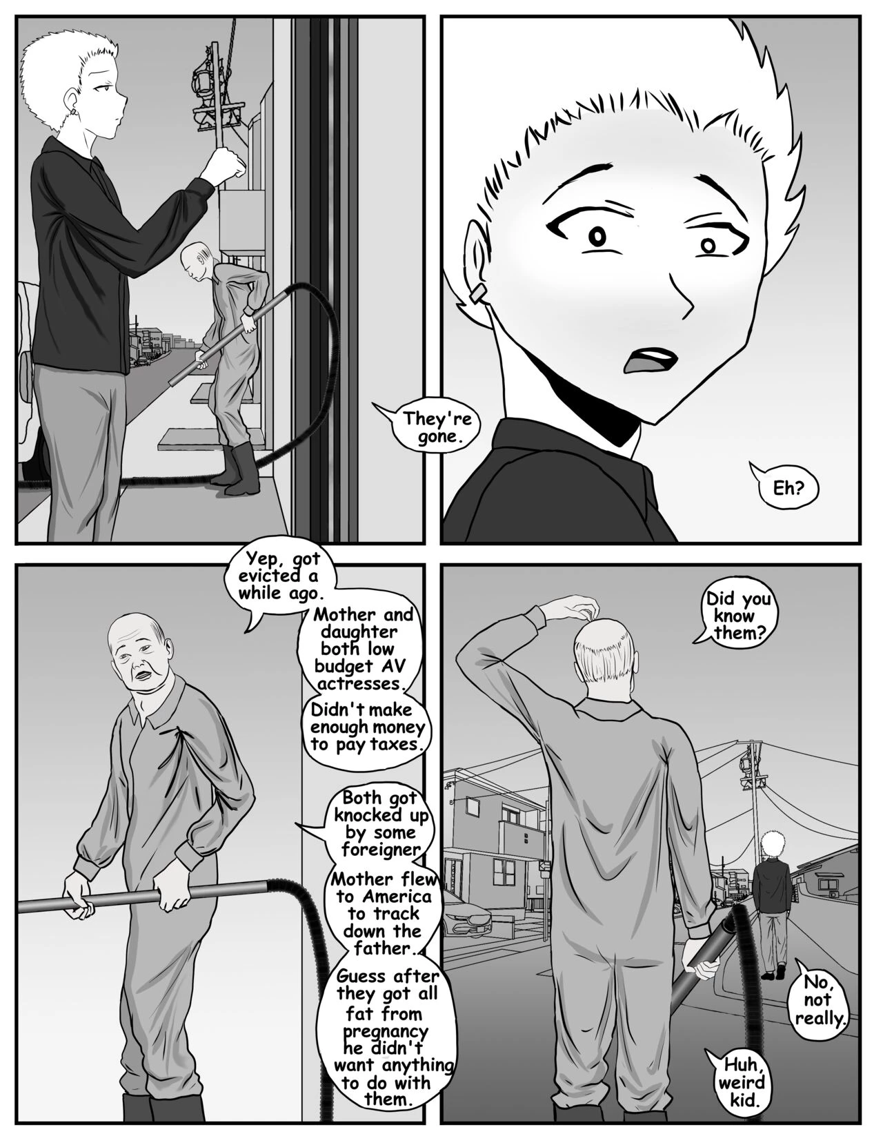 Kokujin no Tenkousei NTR Parody image number 8