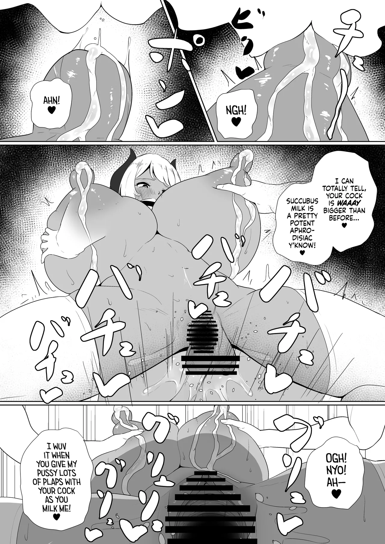 Milking My Succubus Childhood Friend?! - Begging To Be Wrung Out After School!  inma na Osananajimi no Sakunyuu Jijou Houkago Onedari Chichishibori Hen image number 24