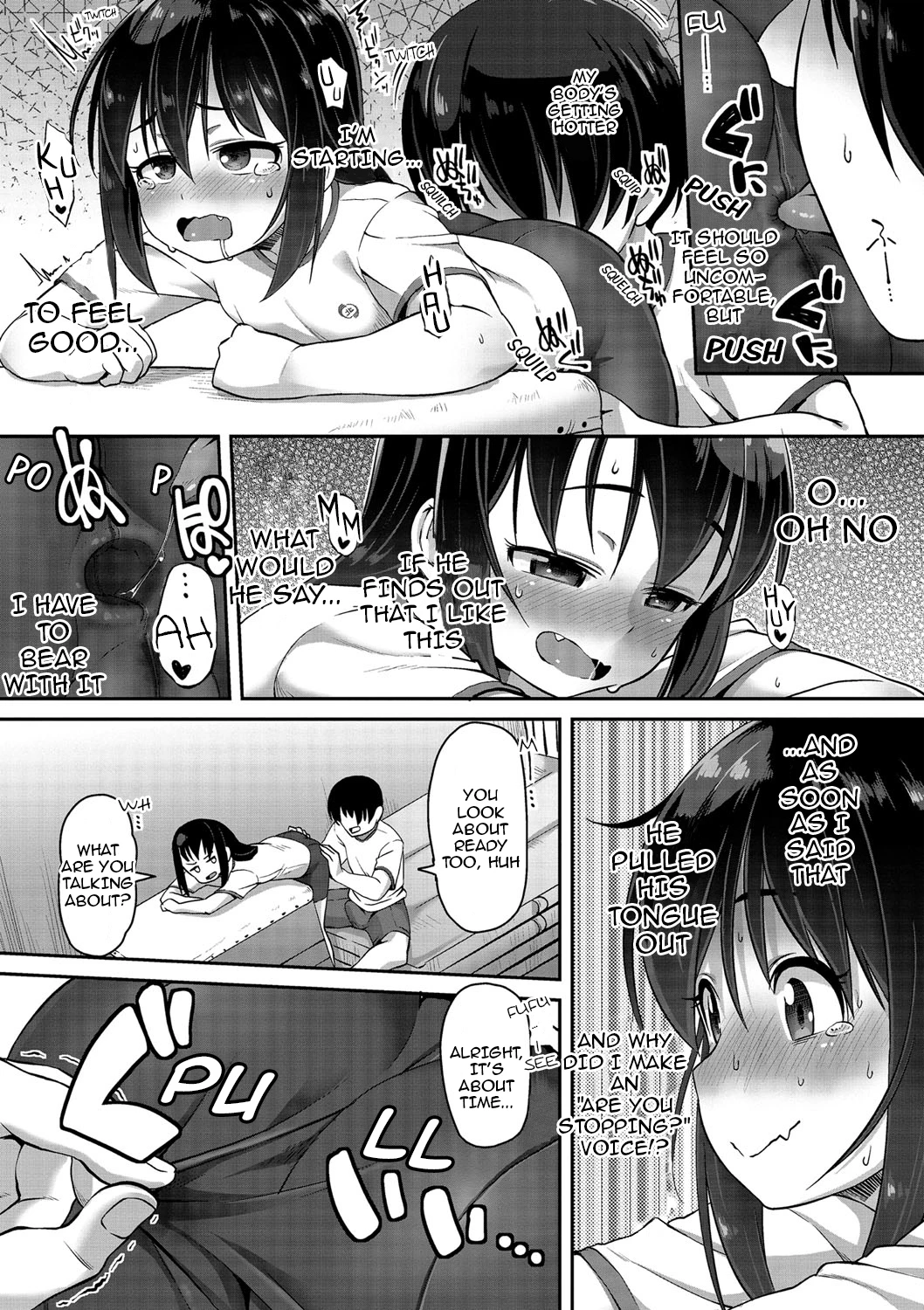 seize senpai?s ass through hard work!  doryoku de tsukamu senpai shiri! image number 7