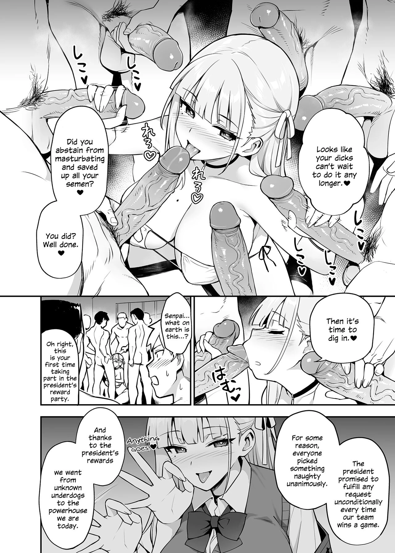 Akogare no Seitokaichou ga Kyonyuu Sugiru Ken image number 18