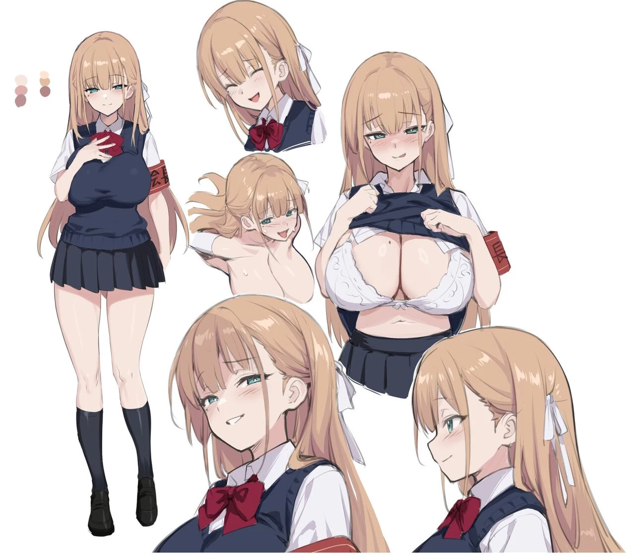Akogare no Seitokaichou ga Kyonyuu Sugiru Ken image number 40