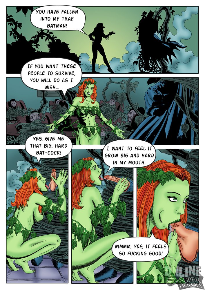 Batman Blowjob Porn - Batman vs Poison Ivy porn comic (dc, batman). Blowjob porn comics.