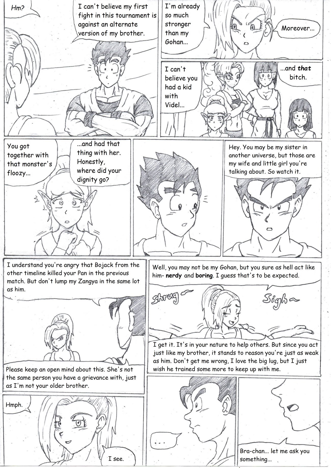 Brotherly Love - Gohan X Br image number 2