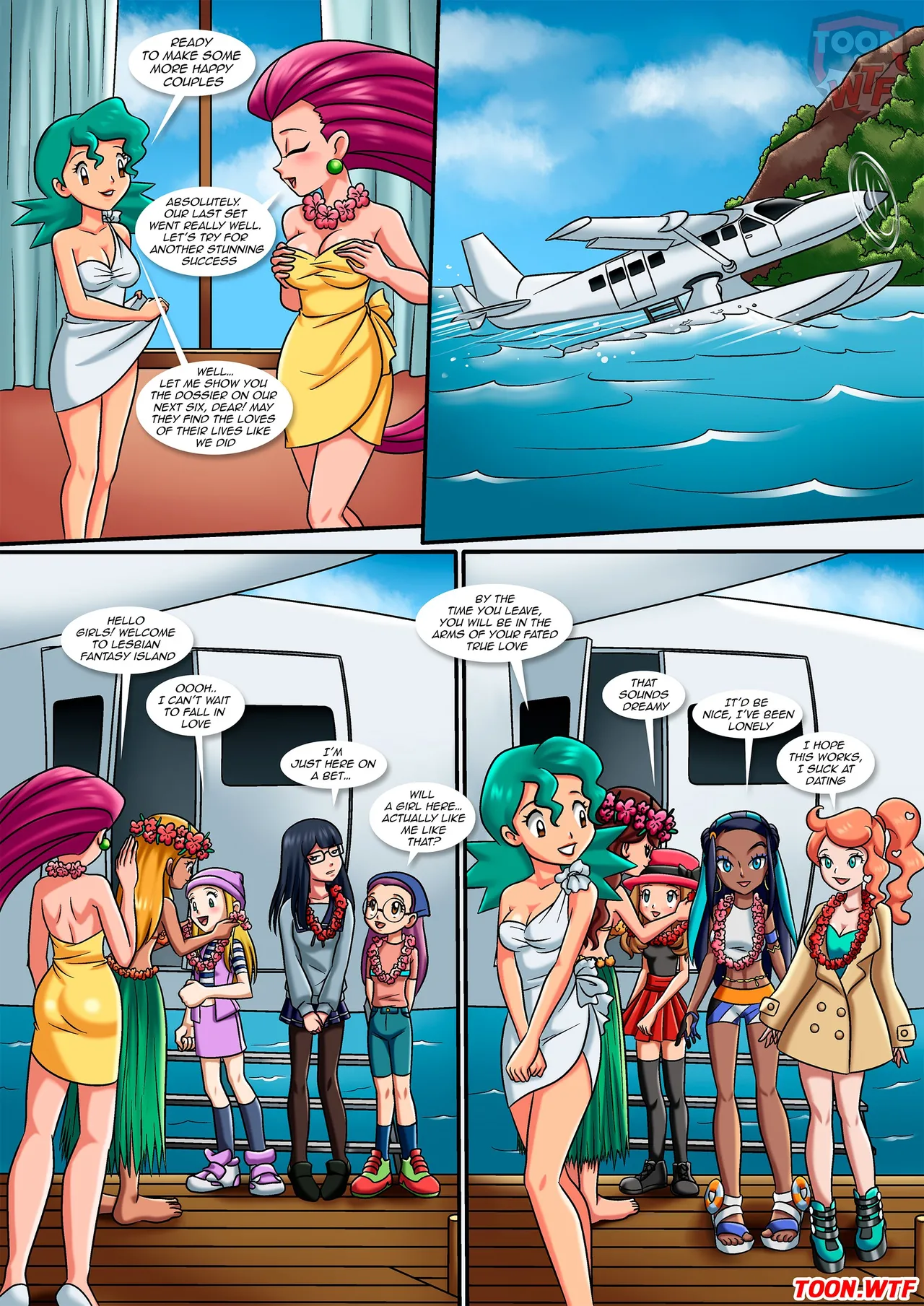 Lesbian Fantasy Island Continues image number 5