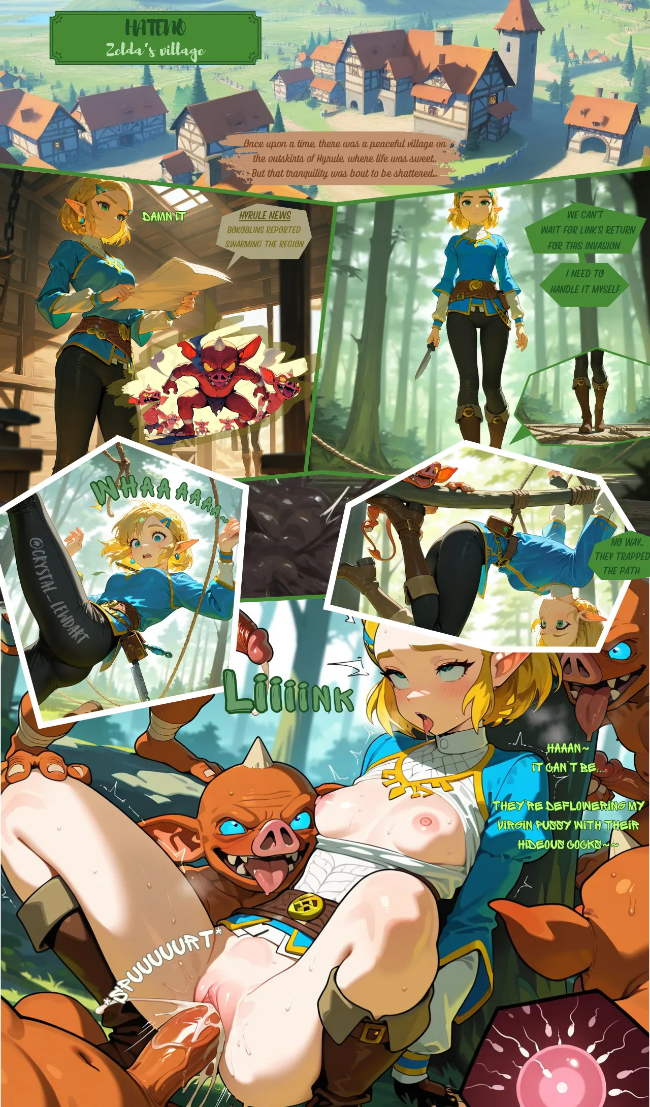 Zelda vs. Bokoblins image number 1