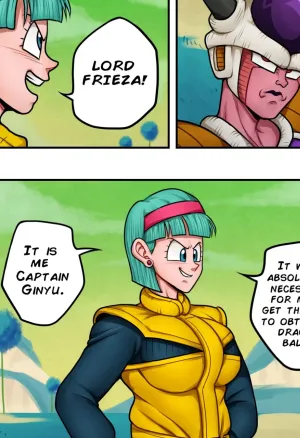 Bulma and Frieza