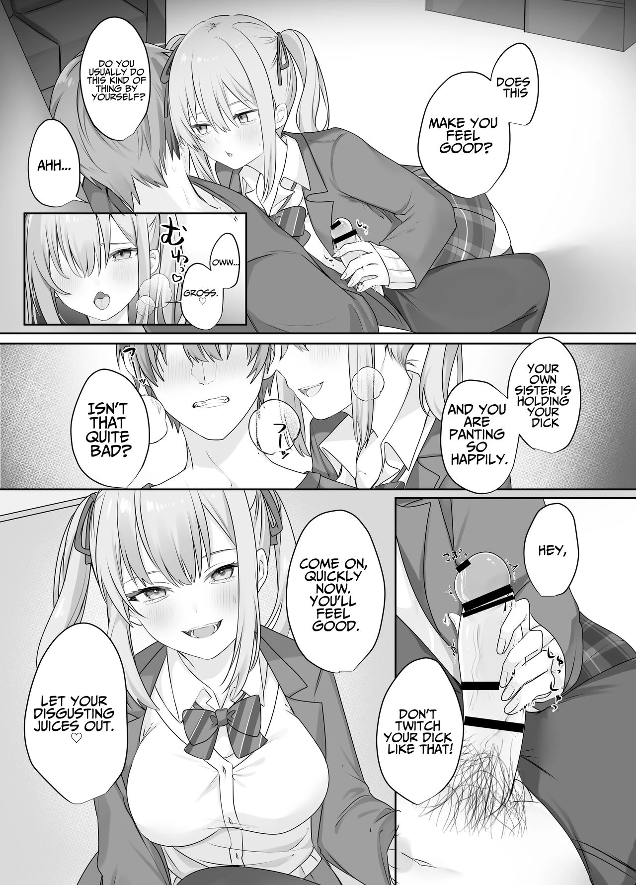 Trapped in a Sex-locked Room with your Bitchy Little Sister  Sex Shinai to Derarenai Heya ni Naka no Warui Imouto to Tojikomerareru image number 9