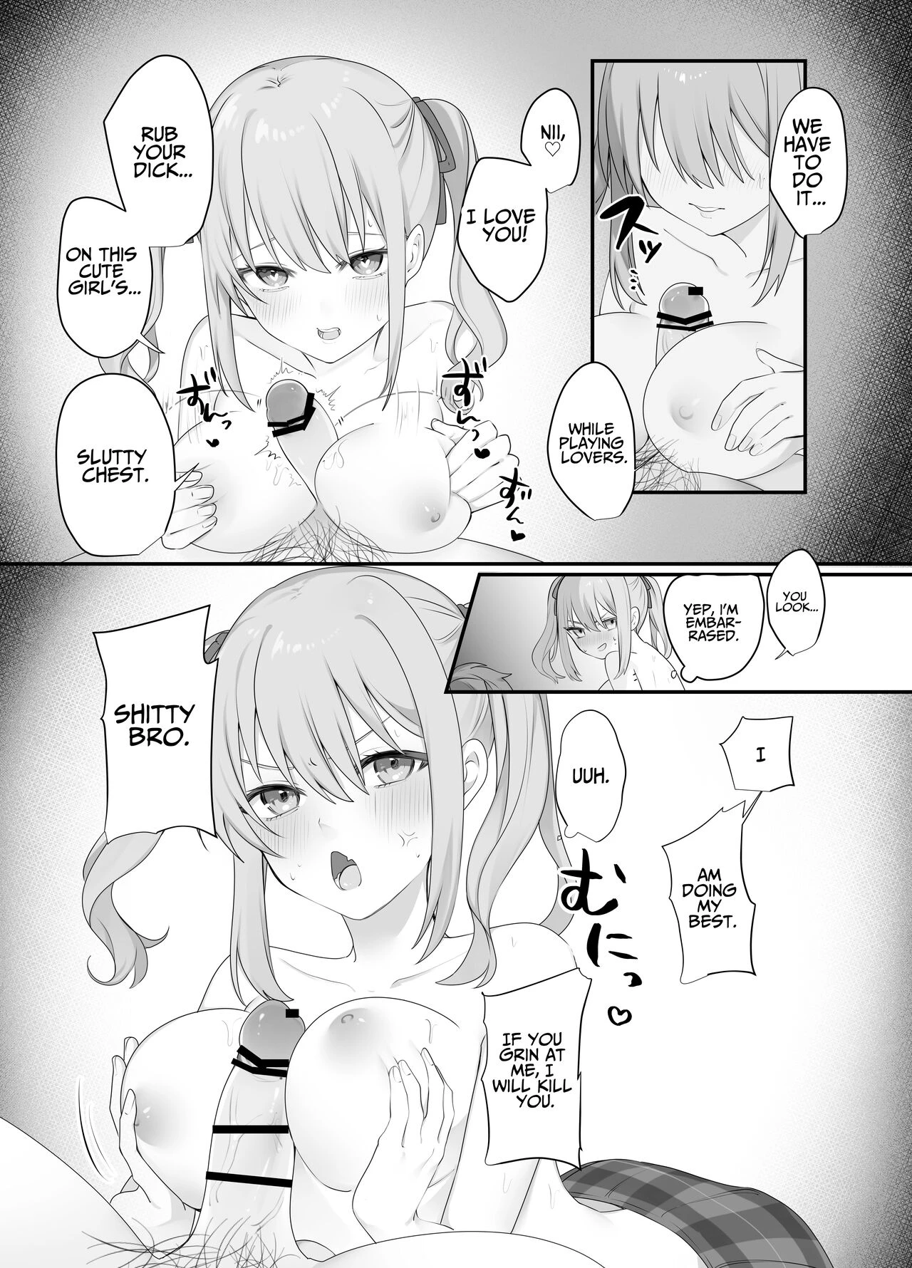 Trapped in a Sex-locked Room with your Bitchy Little Sister  Sex Shinai to Derarenai Heya ni Naka no Warui Imouto to Tojikomerareru image number 22