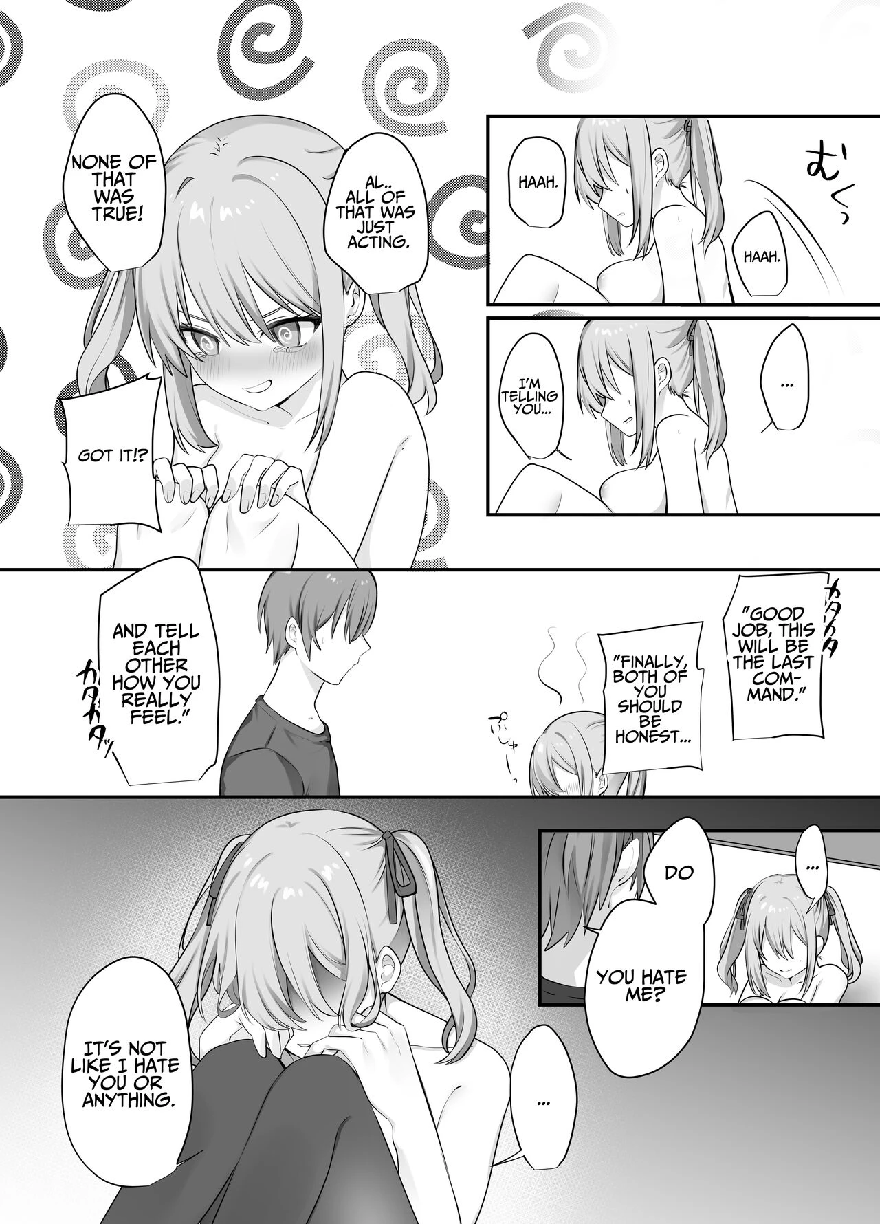 Trapped in a Sex-locked Room with your Bitchy Little Sister  Sex Shinai to Derarenai Heya ni Naka no Warui Imouto to Tojikomerareru image number 27