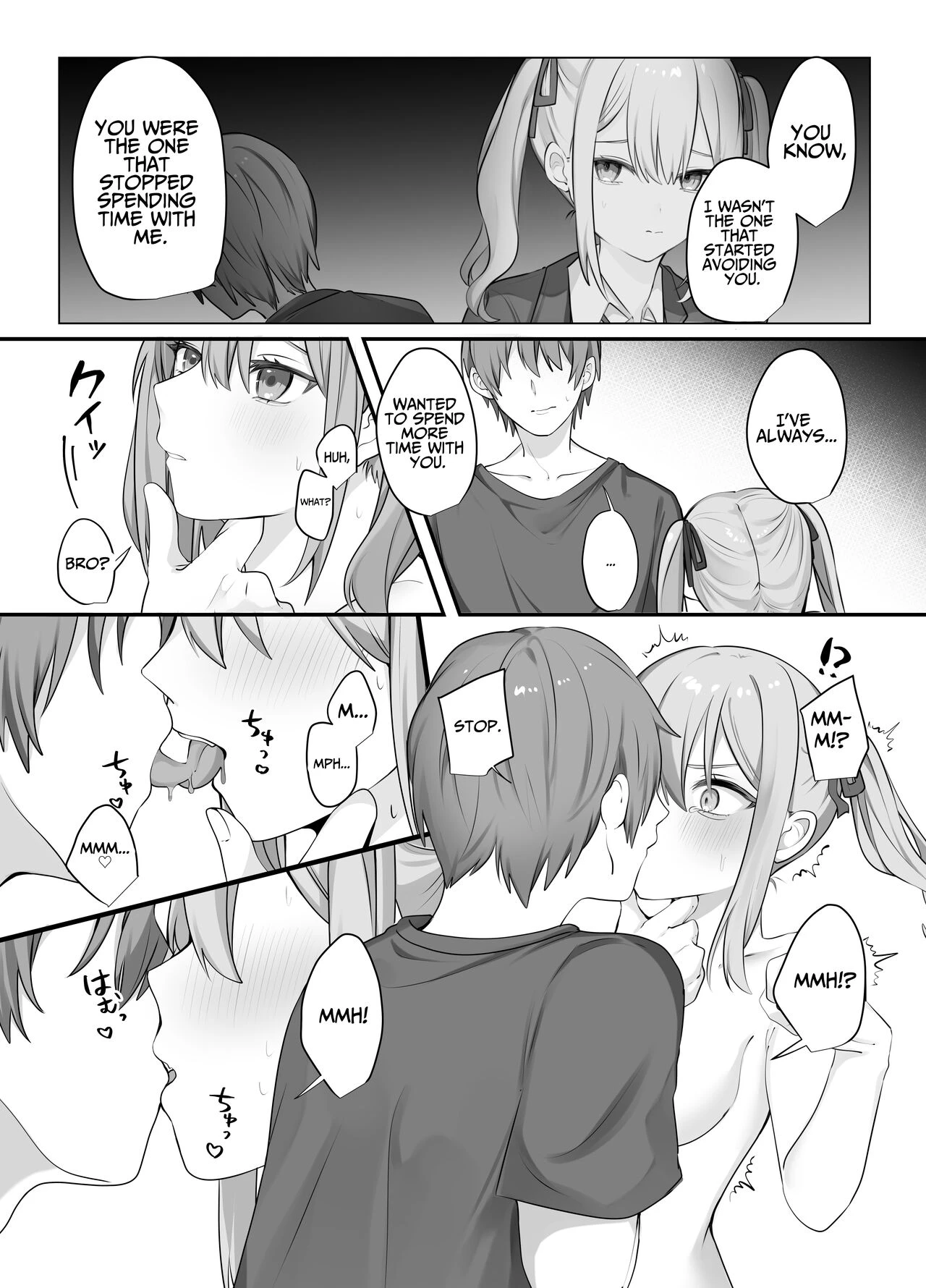 Trapped in a Sex-locked Room with your Bitchy Little Sister  Sex Shinai to Derarenai Heya ni Naka no Warui Imouto to Tojikomerareru image number 28