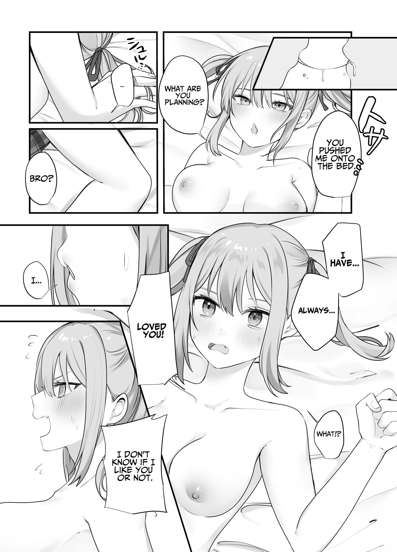 Trapped in a Sex-locked Room with your Bitchy Little Sister  Sex Shinai to Derarenai Heya ni Naka no Warui Imouto to Tojikomerareru image number 29