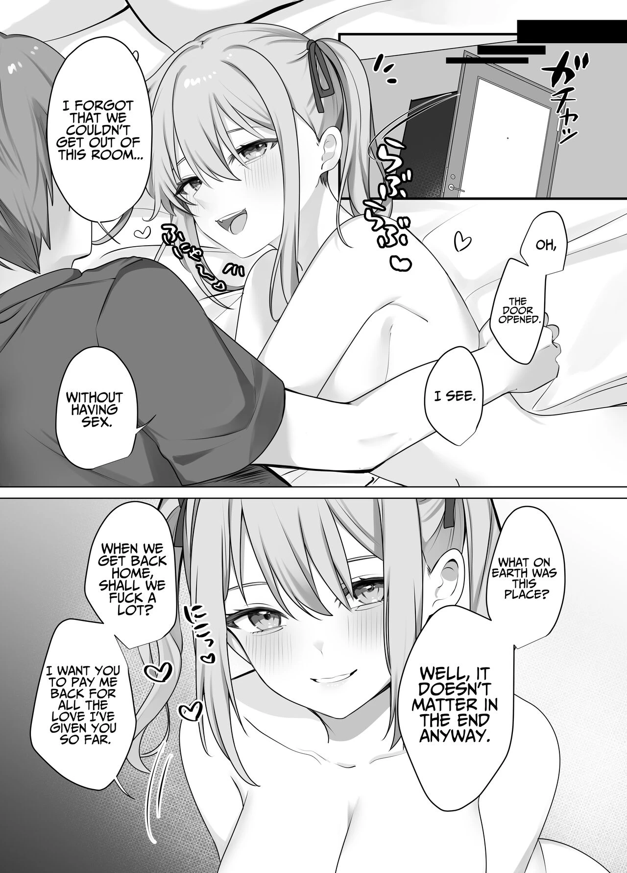 Trapped in a Sex-locked Room with your Bitchy Little Sister  Sex Shinai to Derarenai Heya ni Naka no Warui Imouto to Tojikomerareru image number 37