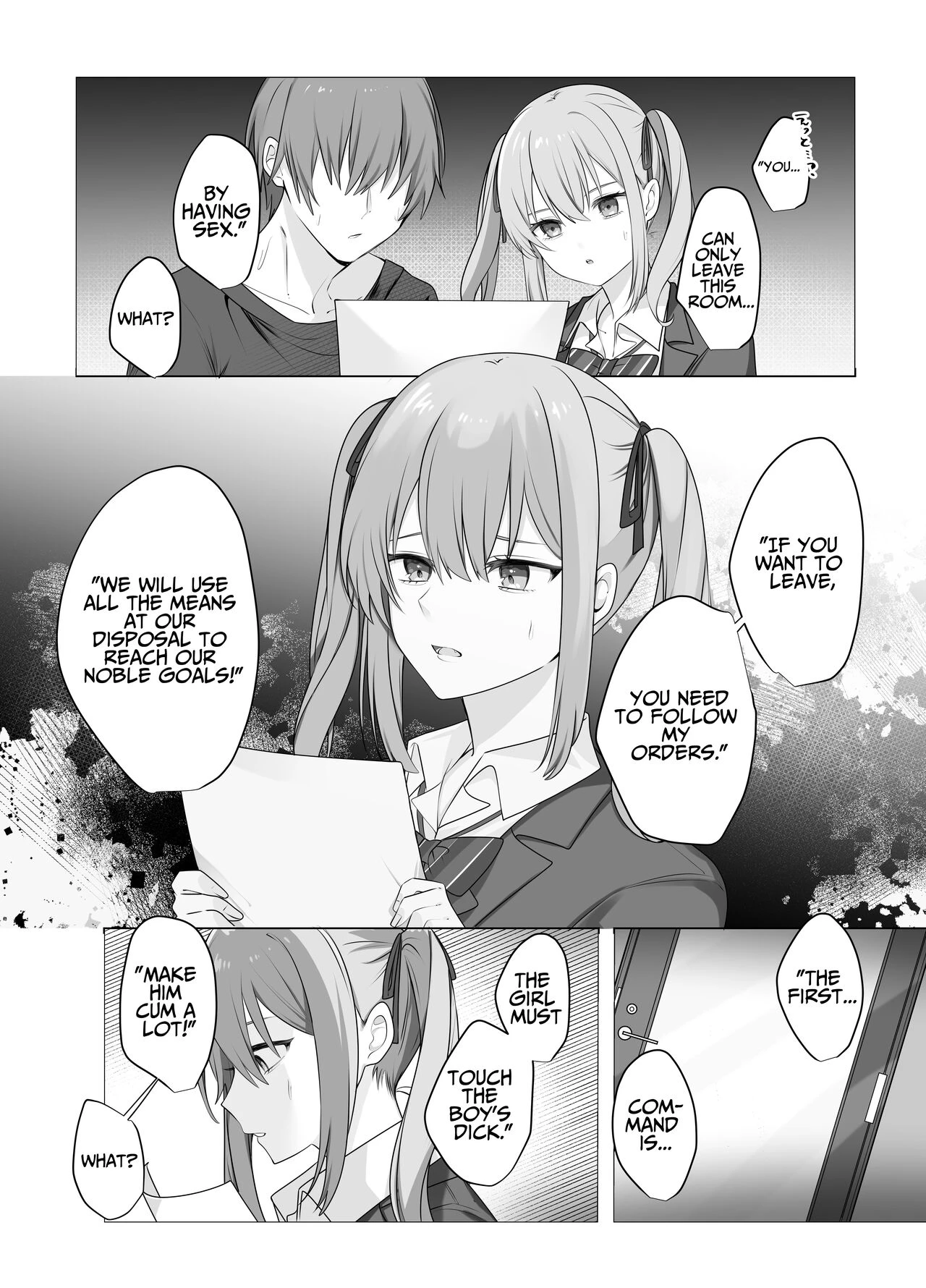 Trapped in a Sex-locked Room with your Bitchy Little Sister  Sex Shinai to Derarenai Heya ni Naka no Warui Imouto to Tojikomerareru image number 6
