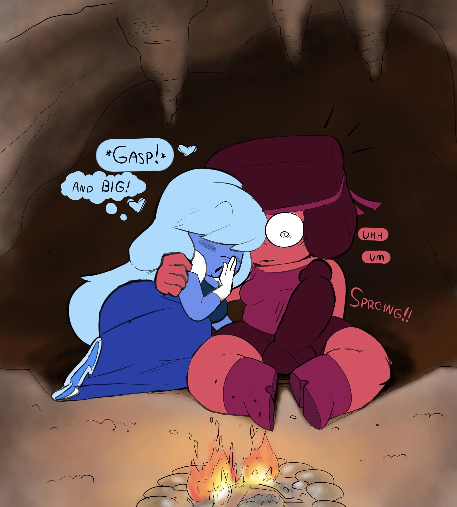 Oogabutt] - Ruby and sapphire (steven universe) porn comic ...
