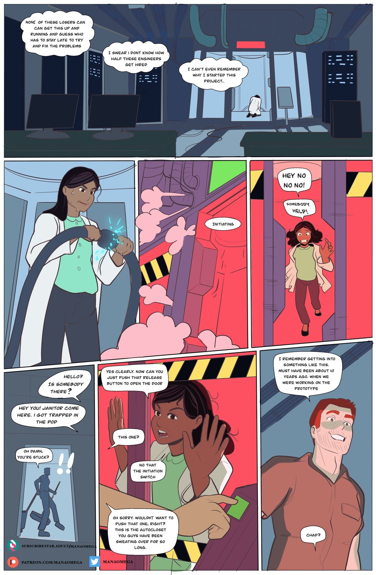 Mana omega - Autocloset porn comic