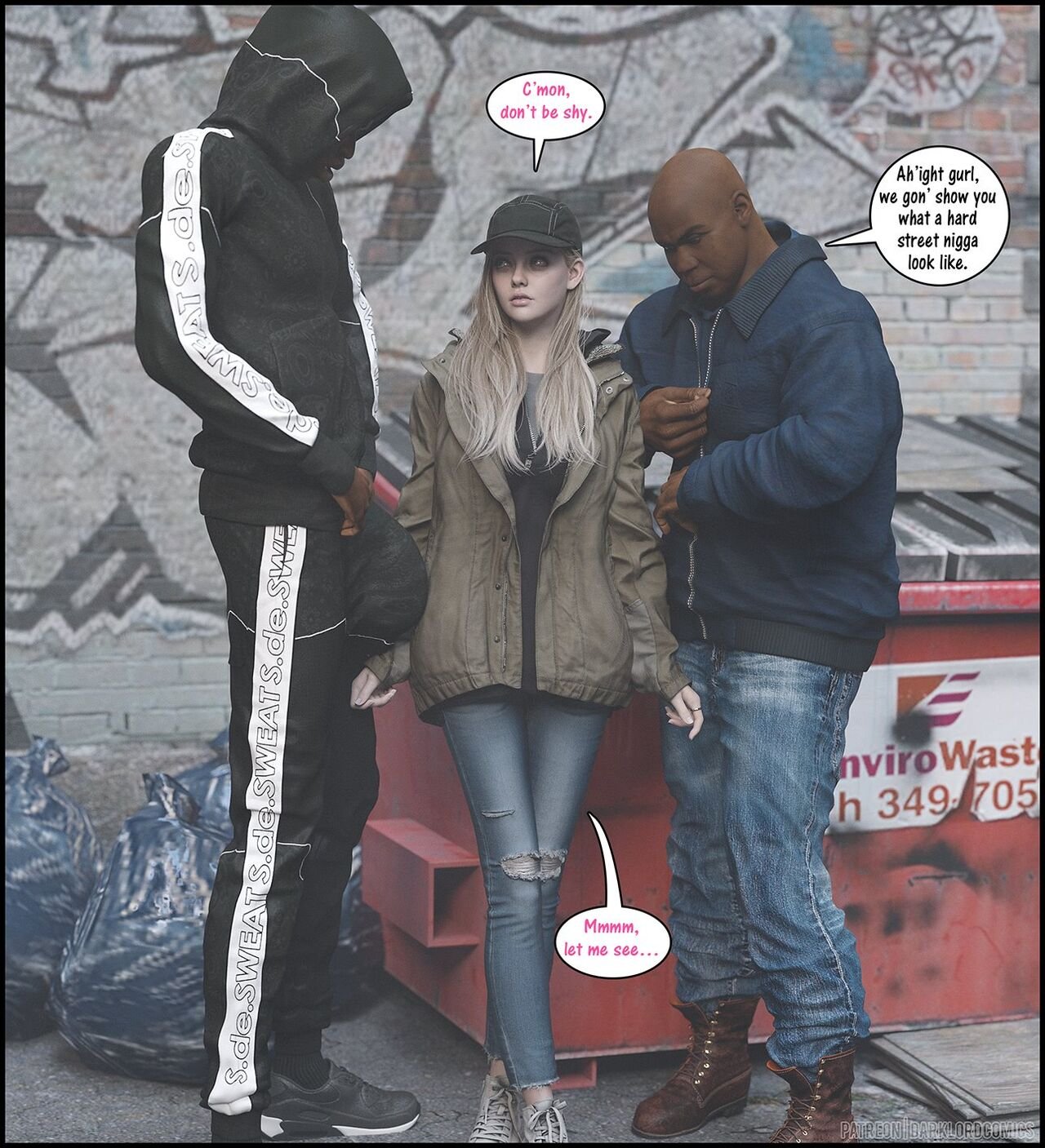 Darklord - Rose In The Hood porn comic image number 9
