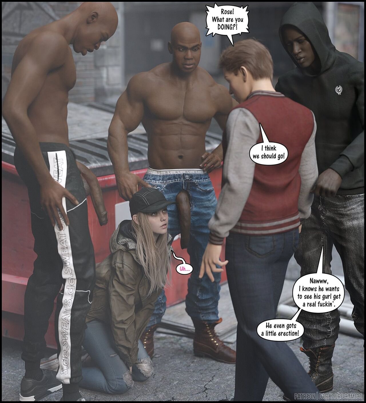 Darklord - Rose In The Hood porn comic image number 16