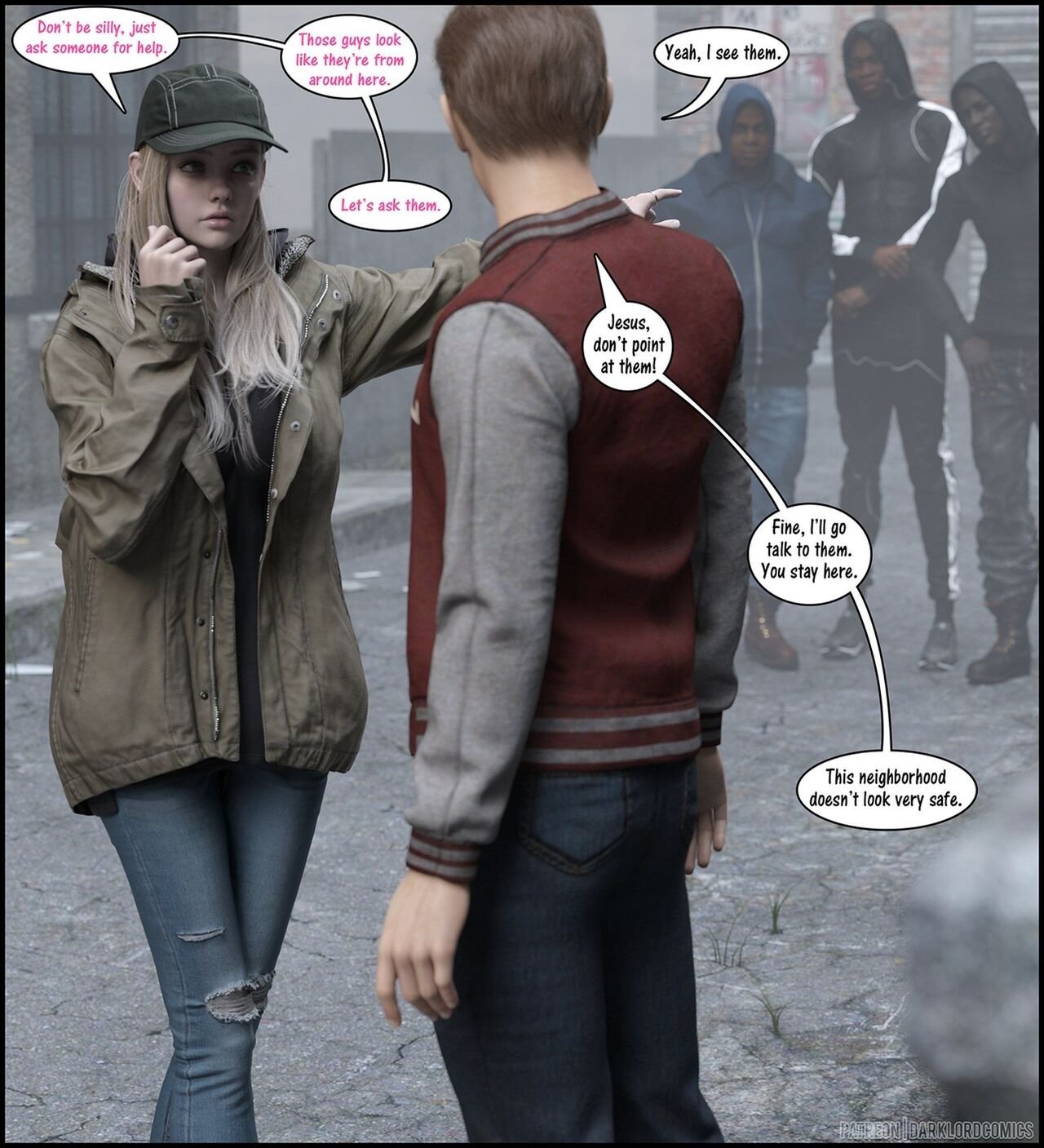 Darklord - Rose In The Hood porn comic image number 1