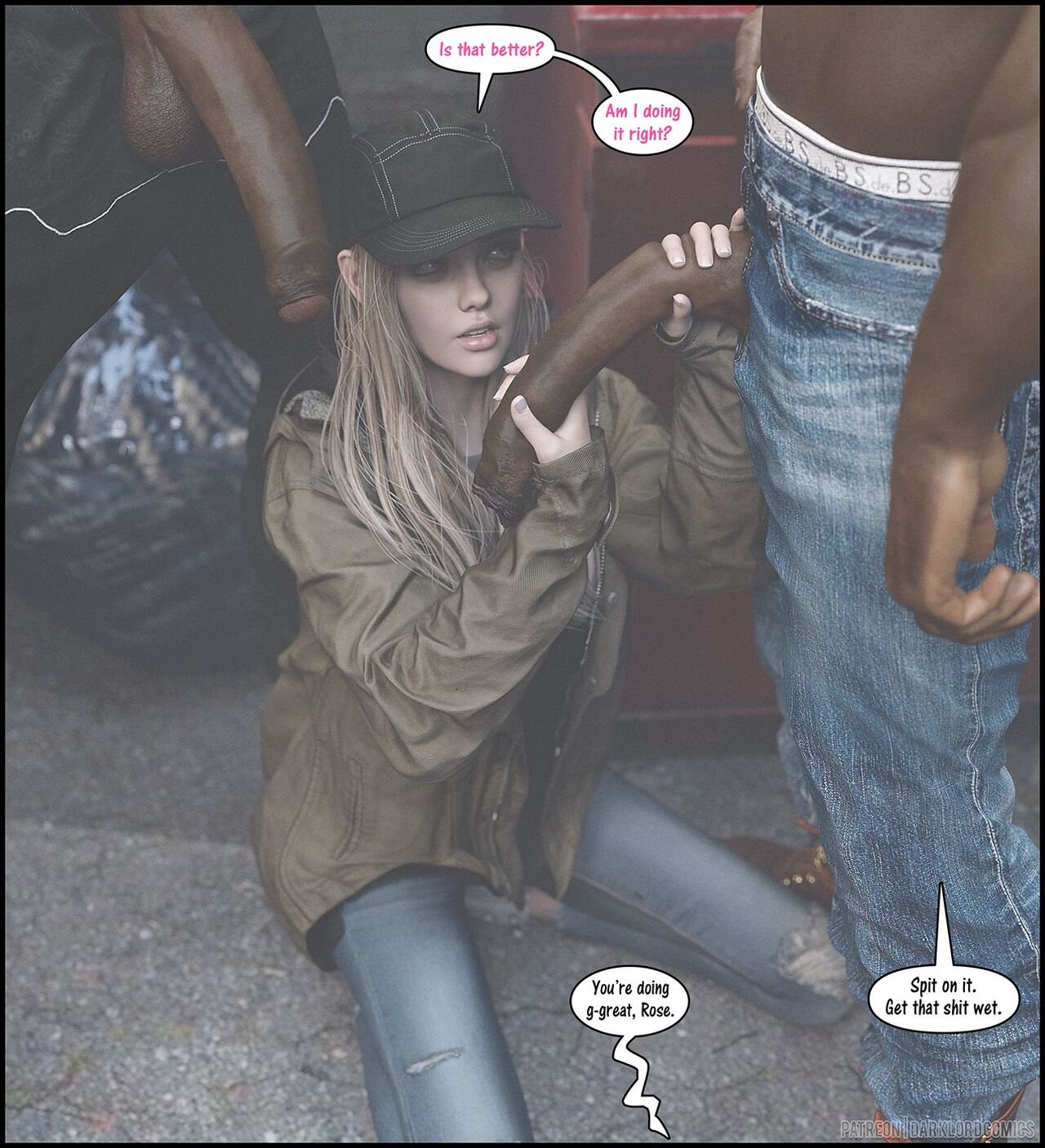 Darklord - Rose In The Hood porn comic image number 26