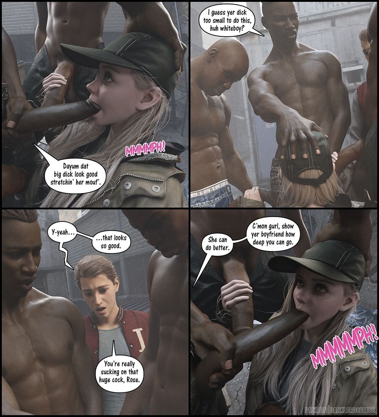 Darklord - Rose In The Hood porn comic image number 33