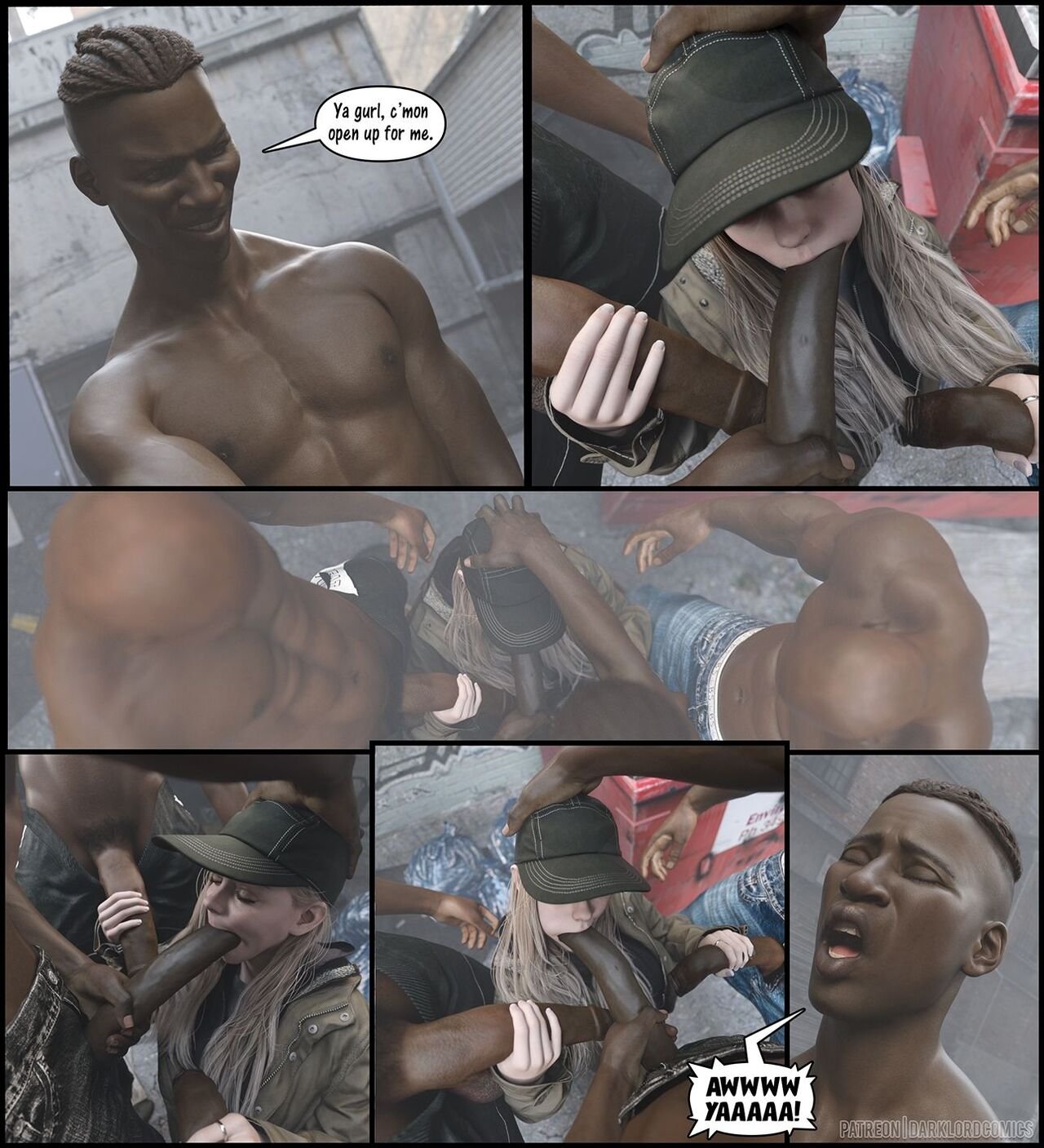 Darklord - Rose In The Hood porn comic image number 34
