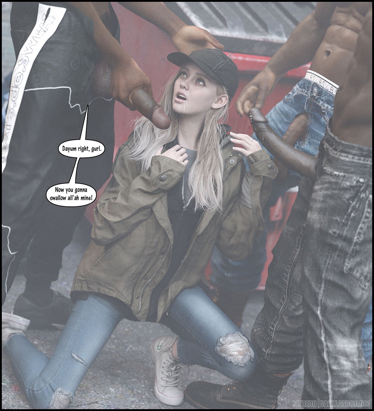 Darklord - Rose In The Hood porn comic image number 38