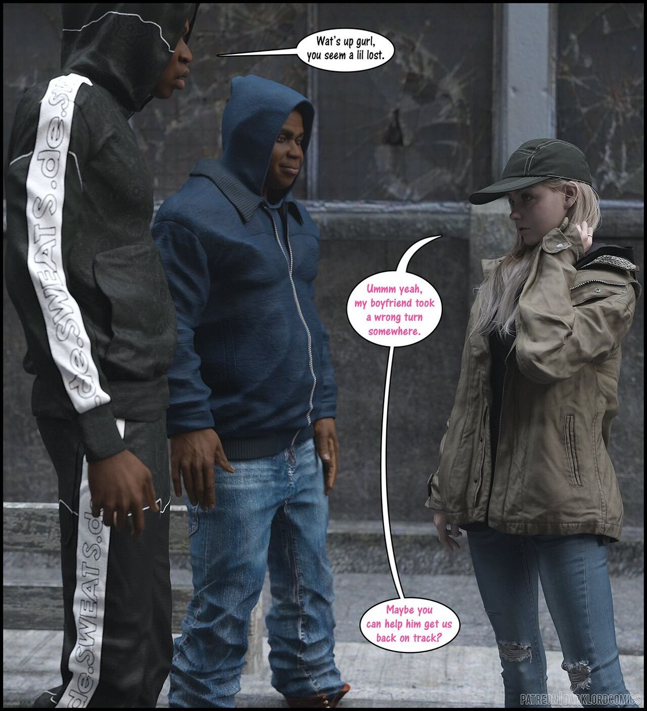 Darklord - Rose In The Hood porn comic image number 3