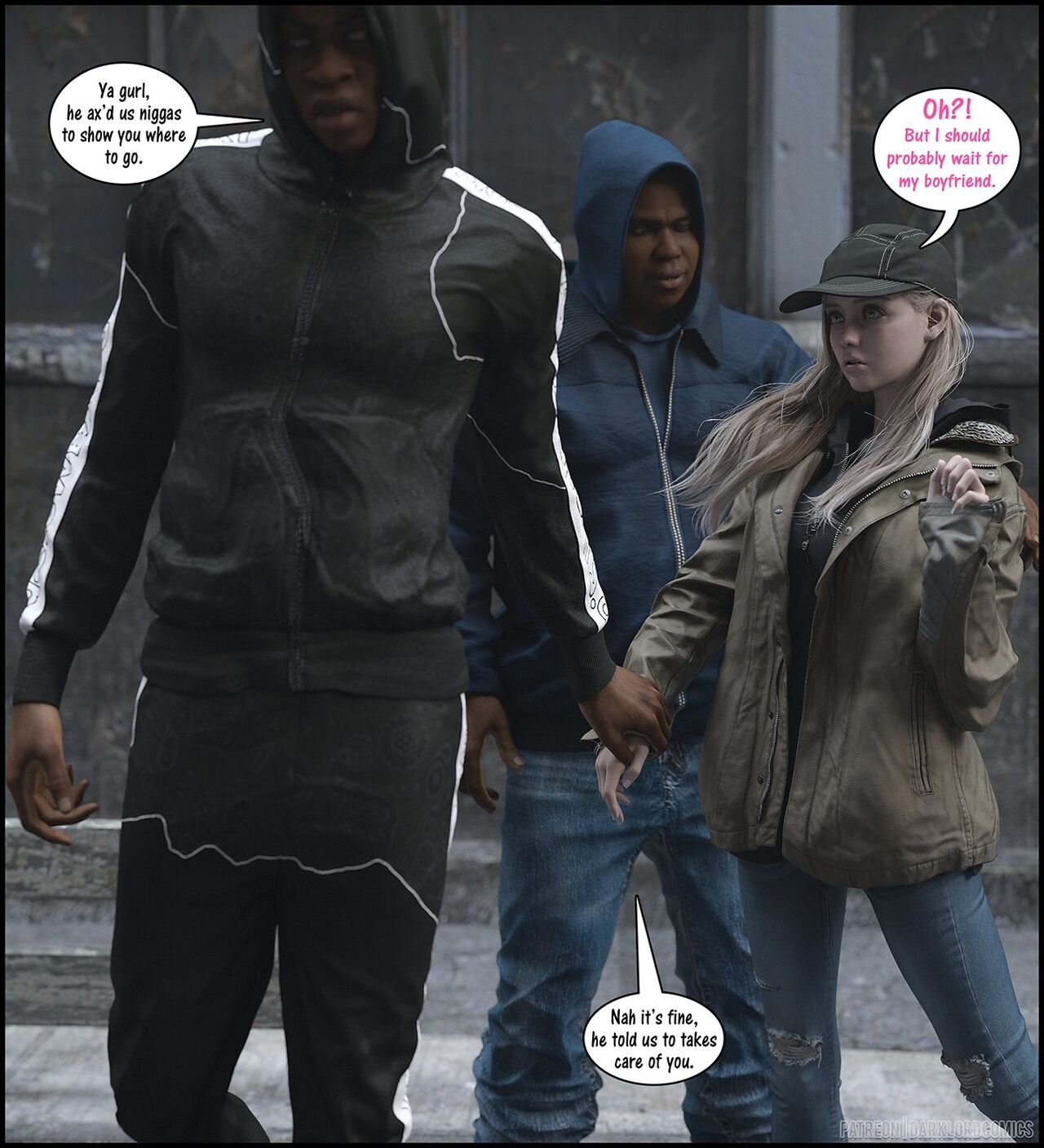 Darklord - Rose In The Hood porn comic image number 4
