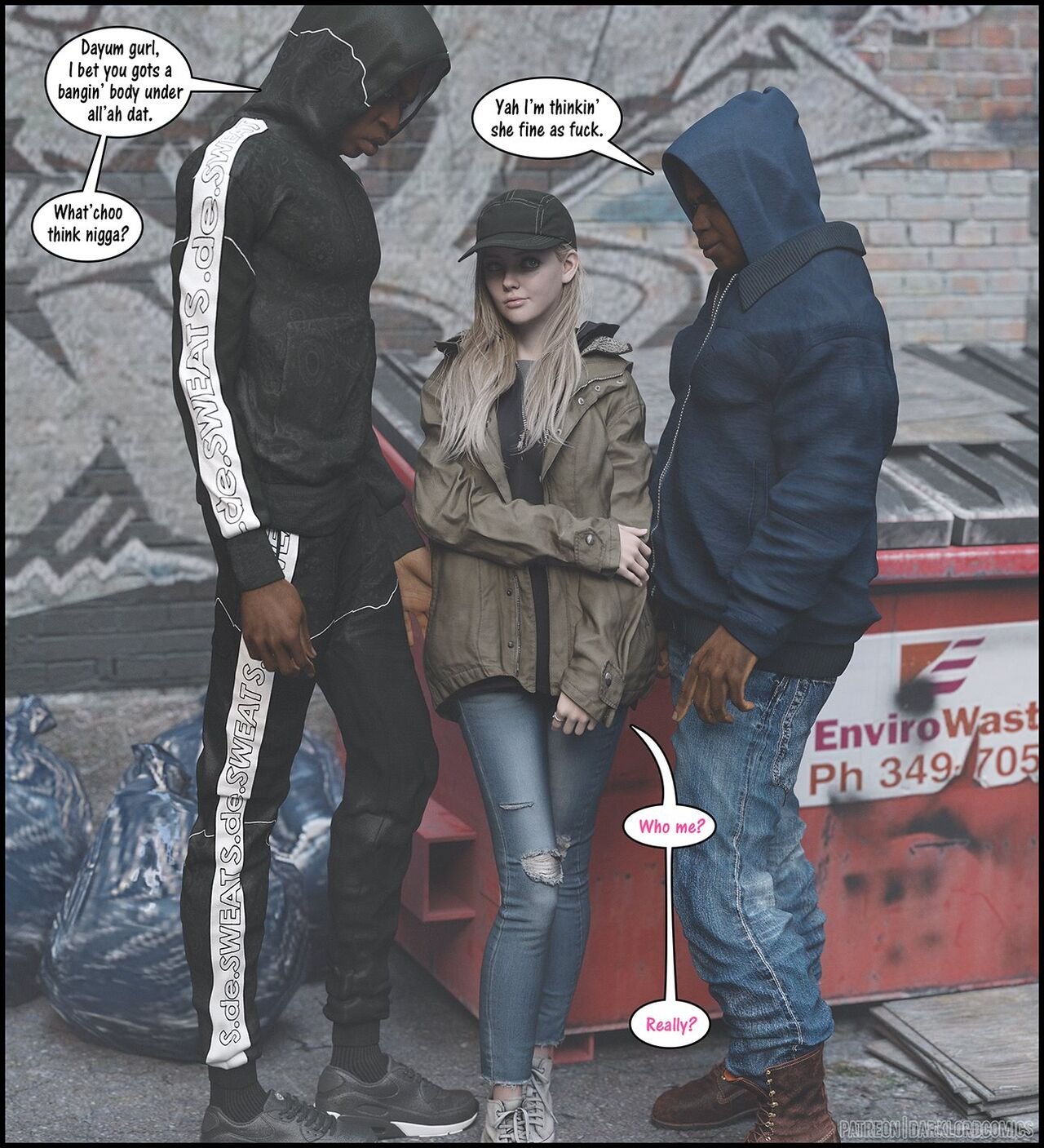Darklord - Rose In The Hood porn comic image number 5