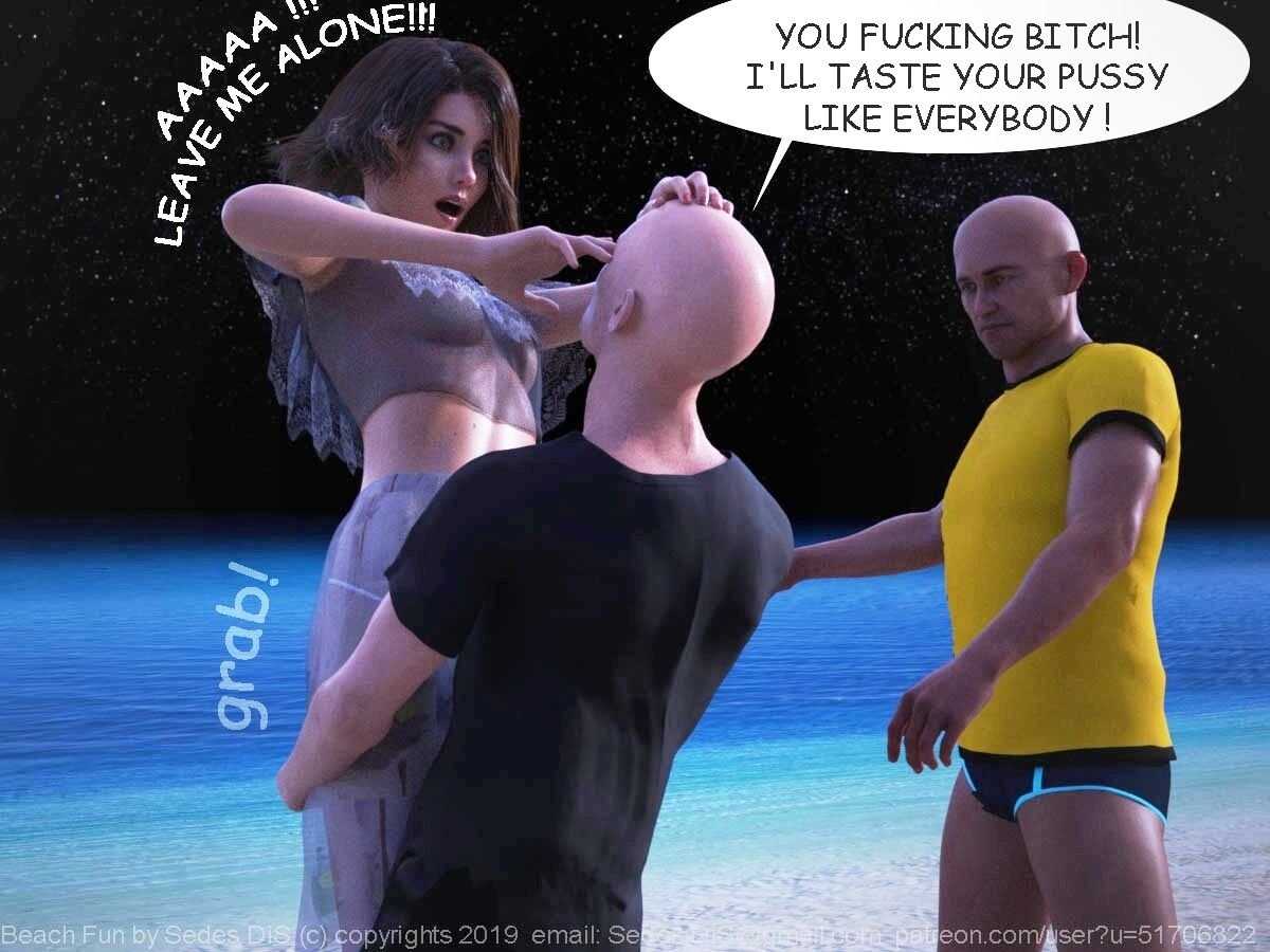 SedesDiS - Beach Fun (English) porn comic image number 9