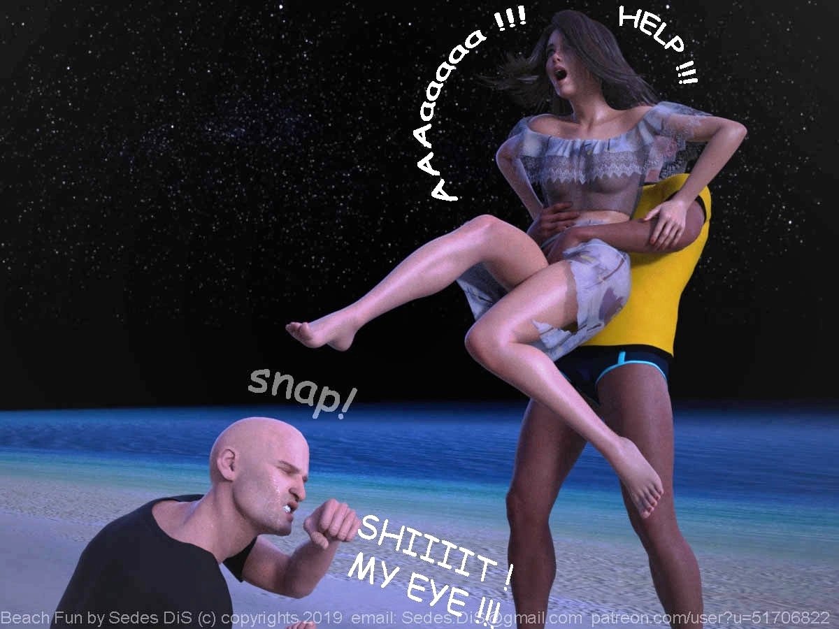 SedesDiS - Beach Fun (English) porn comic image number 10