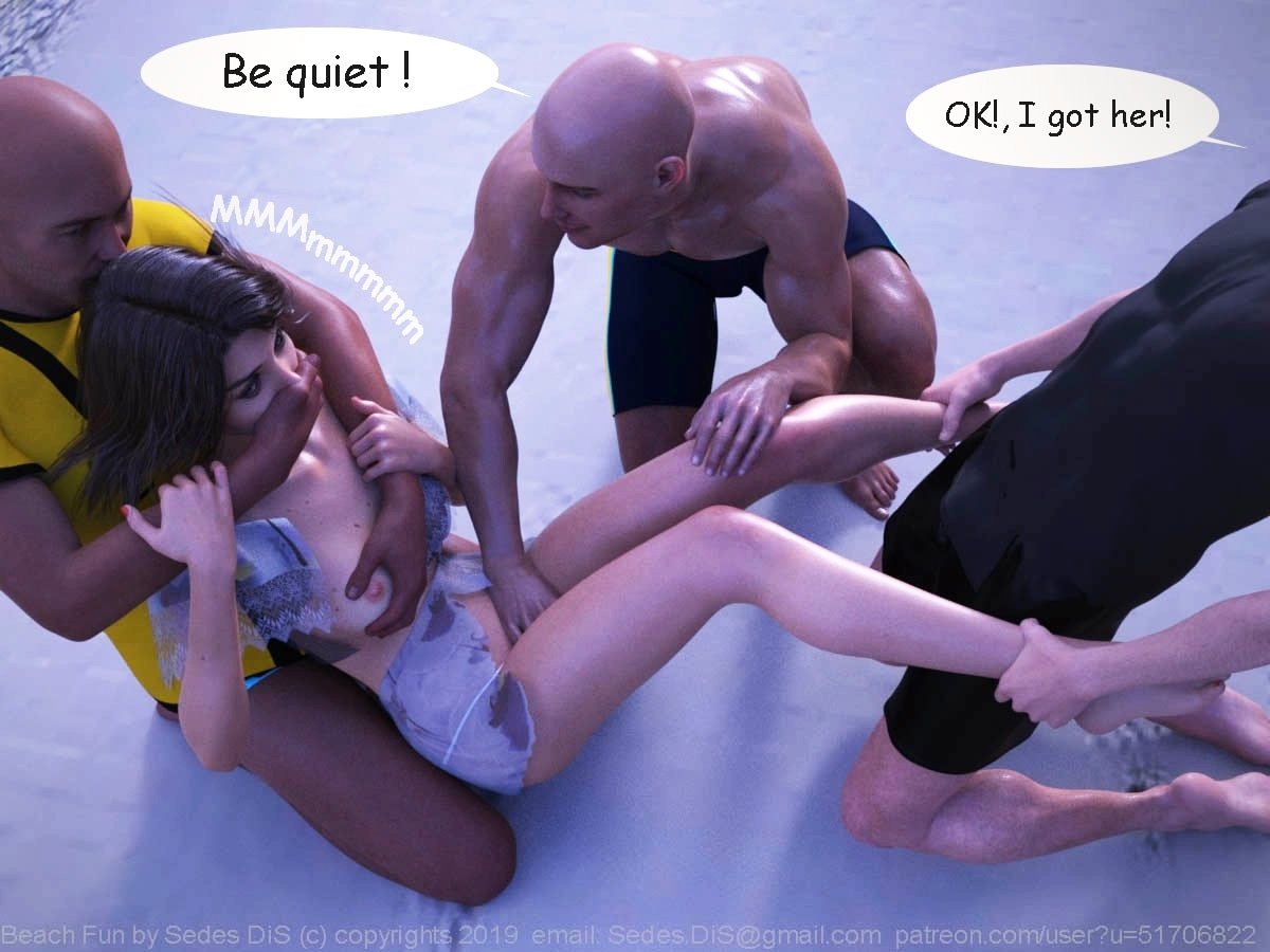 SedesDiS - Beach Fun (English) porn comic image number 13